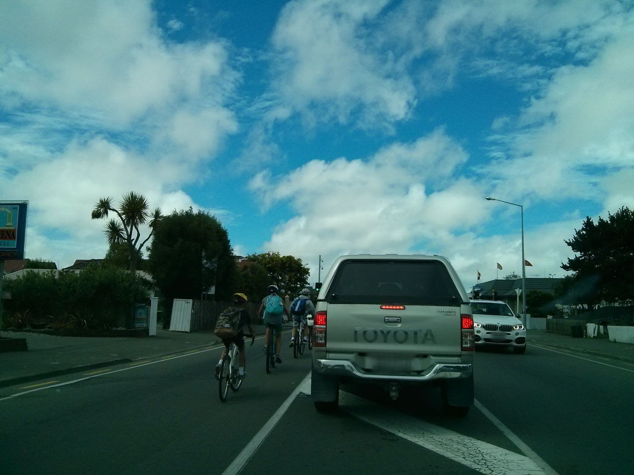 Street view near Athena Motel, Riccarton — © hoodlum (CC BY-SA · Mapillary)