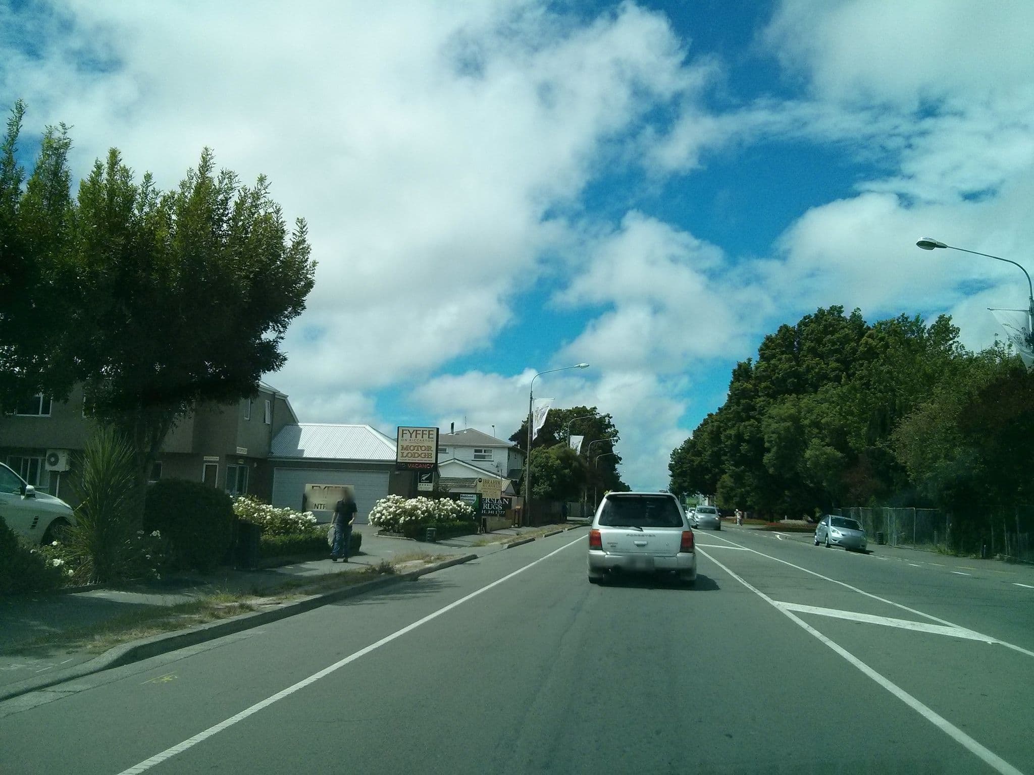 Street view near Riccarton Motor Lodge, Riccarton — © hoodlum (CC BY-SA · Mapillary)