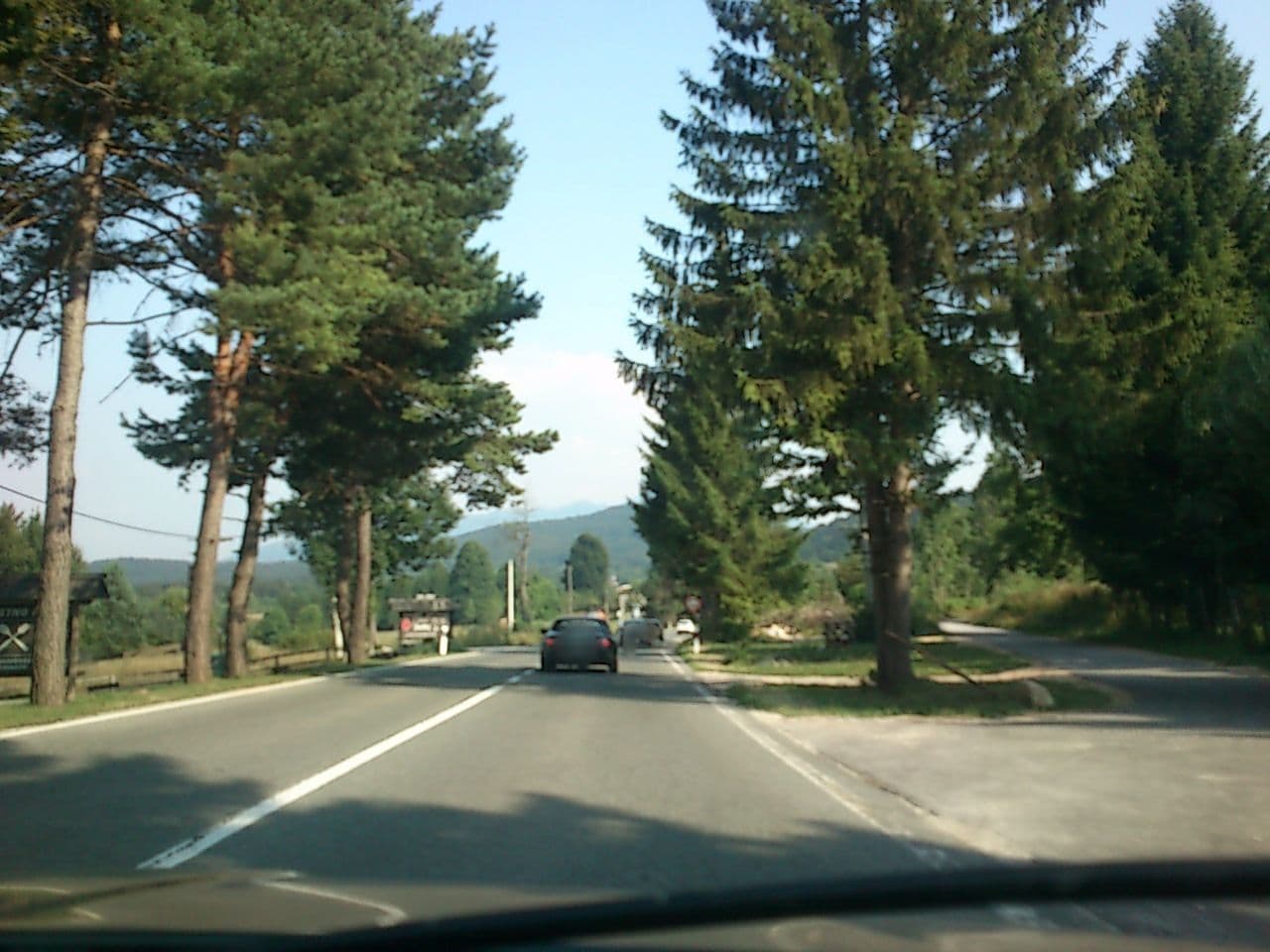 Street view near Lady of the Lake, Izačić — © zbycz (CC BY-SA · Mapillary)