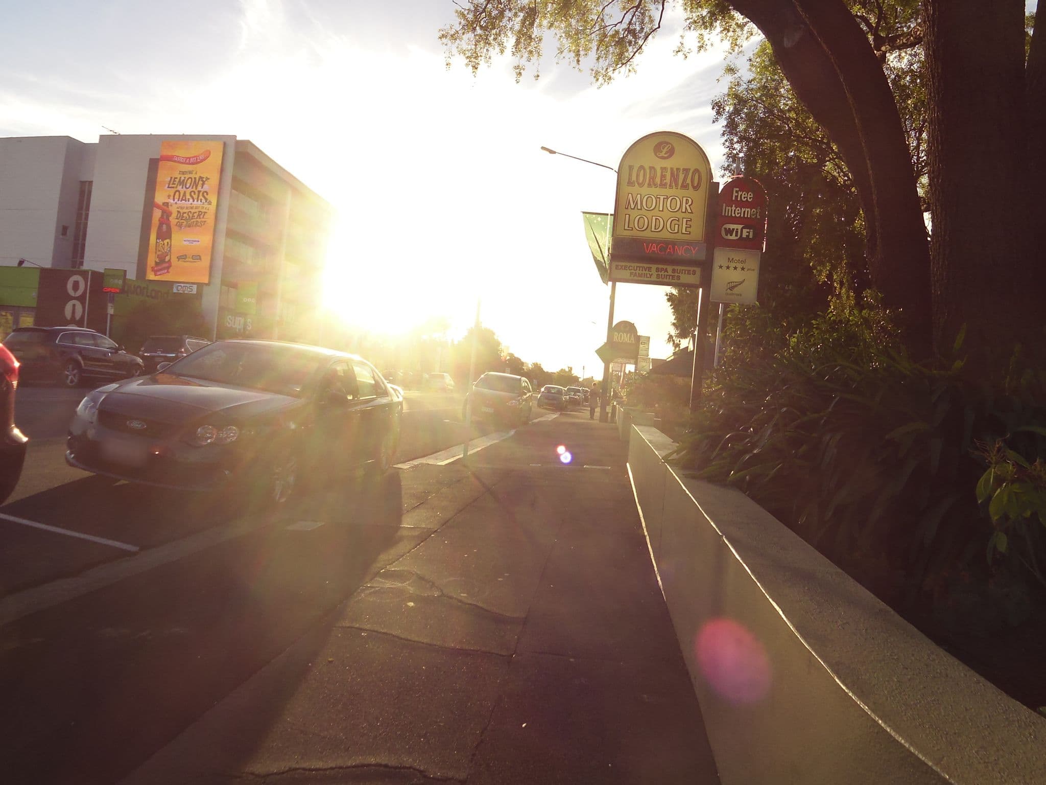 Street view near Lorenzo Motel, Riccarton — © skillsy (CC BY-SA · Mapillary)
