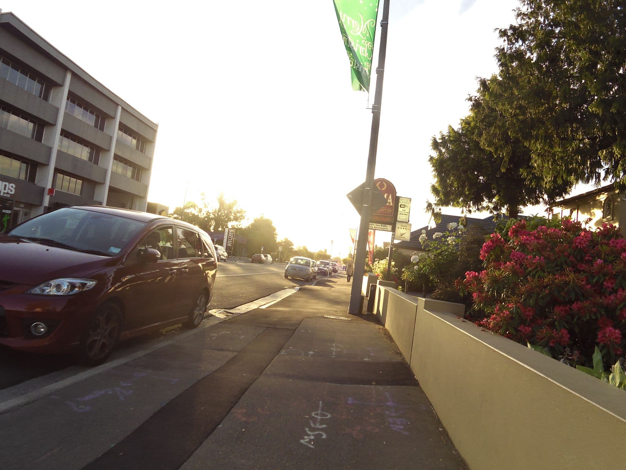 Street view near Roma Motel, Riccarton — © skillsy (CC BY-SA · Mapillary)