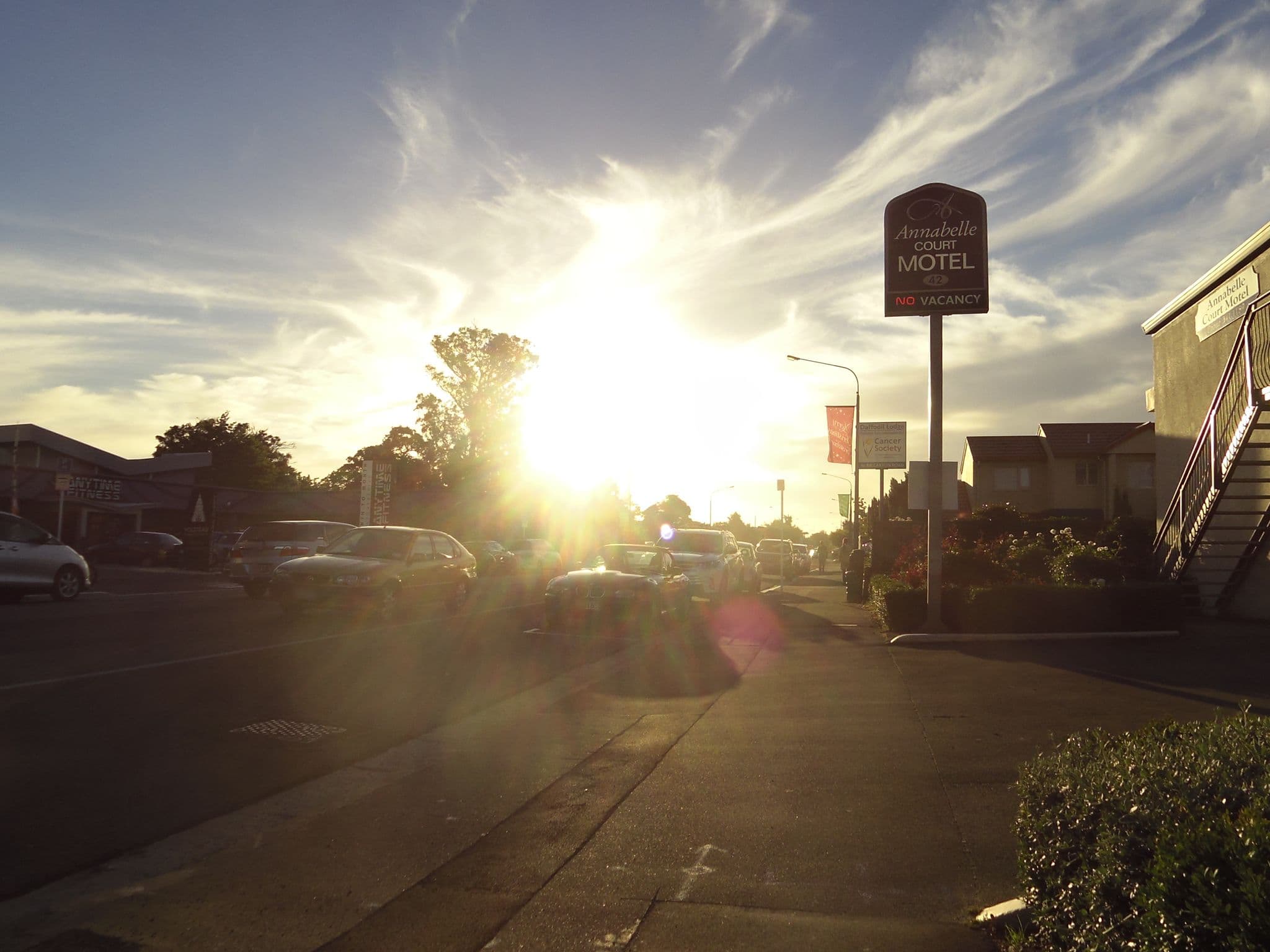 Street view near Annabelle Court Motel, Riccarton — © skillsy (CC BY-SA · Mapillary)