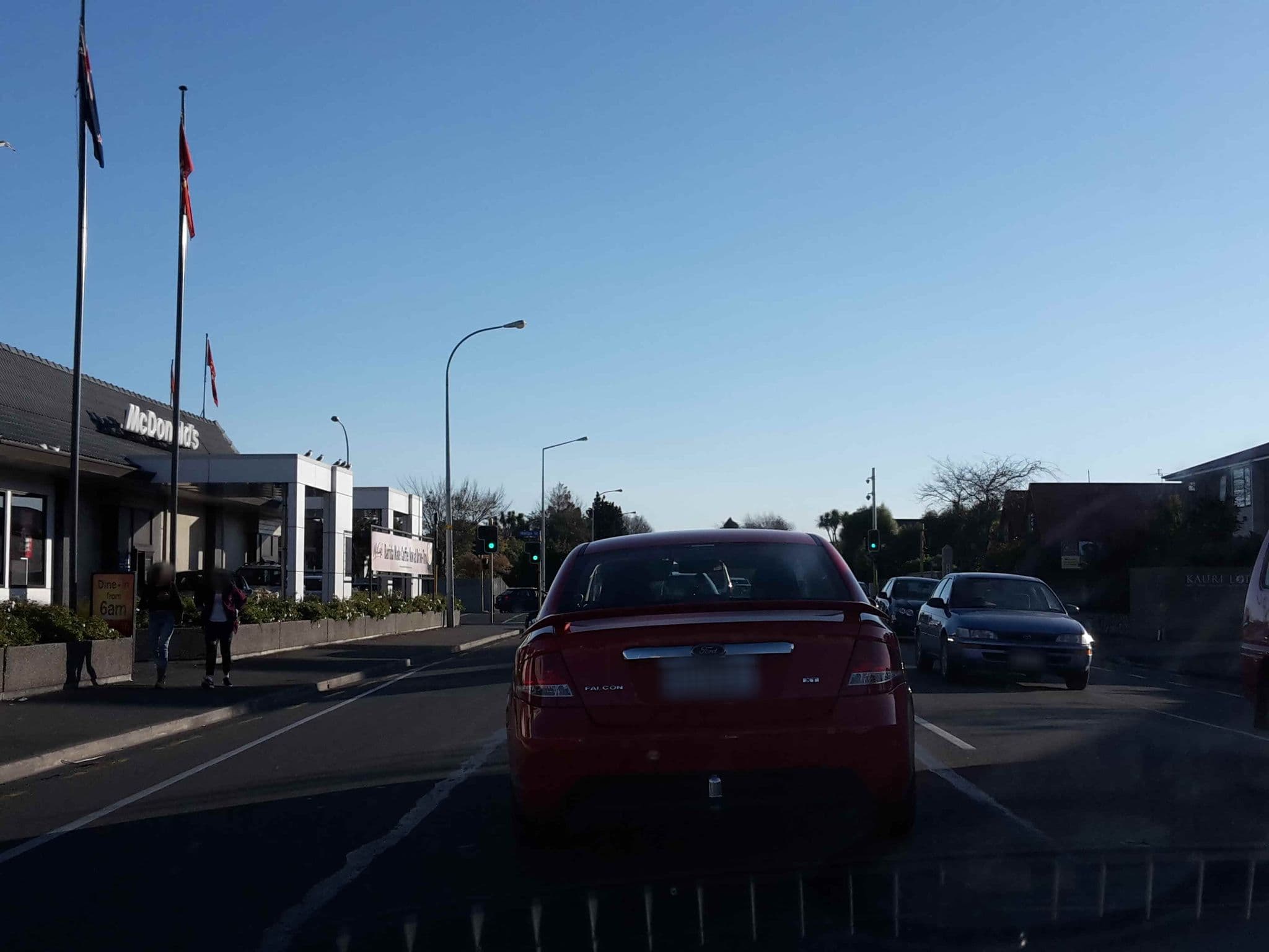 Street view near Riccarton Mall Motel, Riccarton — © hoodlum (CC BY-SA · Mapillary)