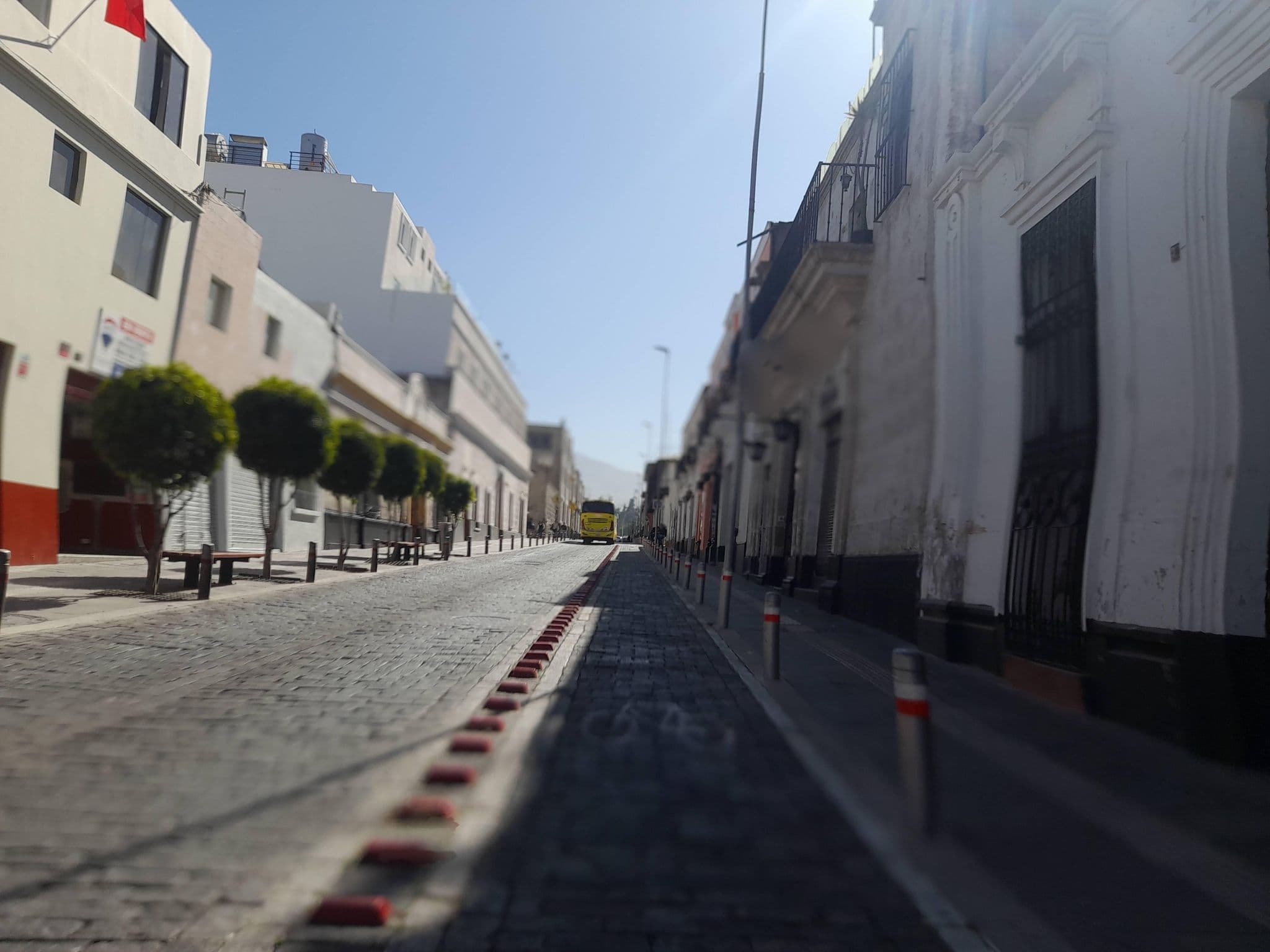 Street view near Hostel Casona de Jerusalen, Arequipa