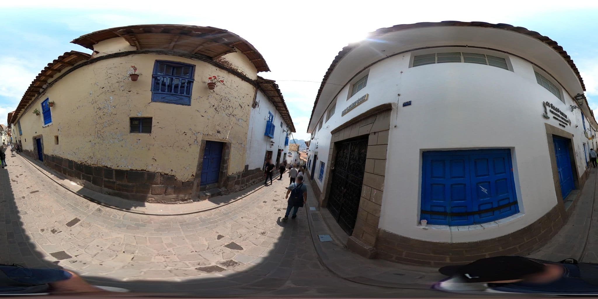 Street view near Sambleño, Wanchaq