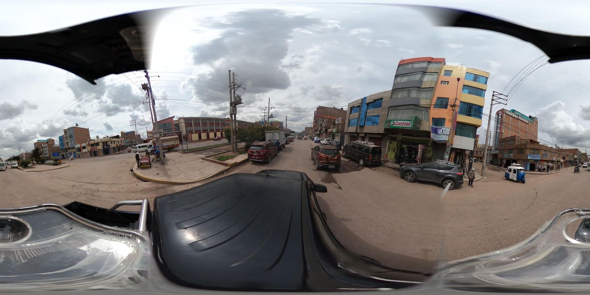 Street view near Tumi, San Miguel — © jaderbavaresco (CC BY-SA · Mapillary)