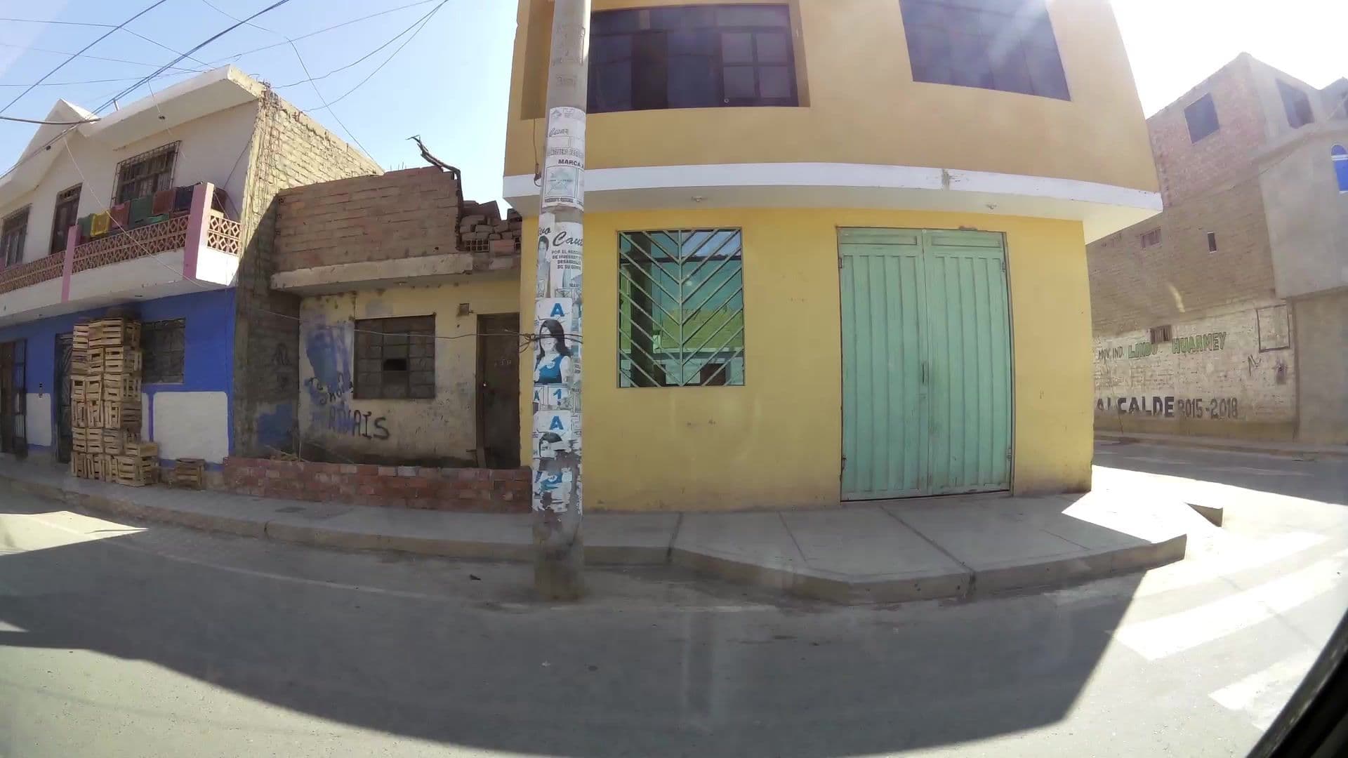 Street view near Hostal Macheli, Huarmey — © kaartcam (CC BY-SA · Mapillary)