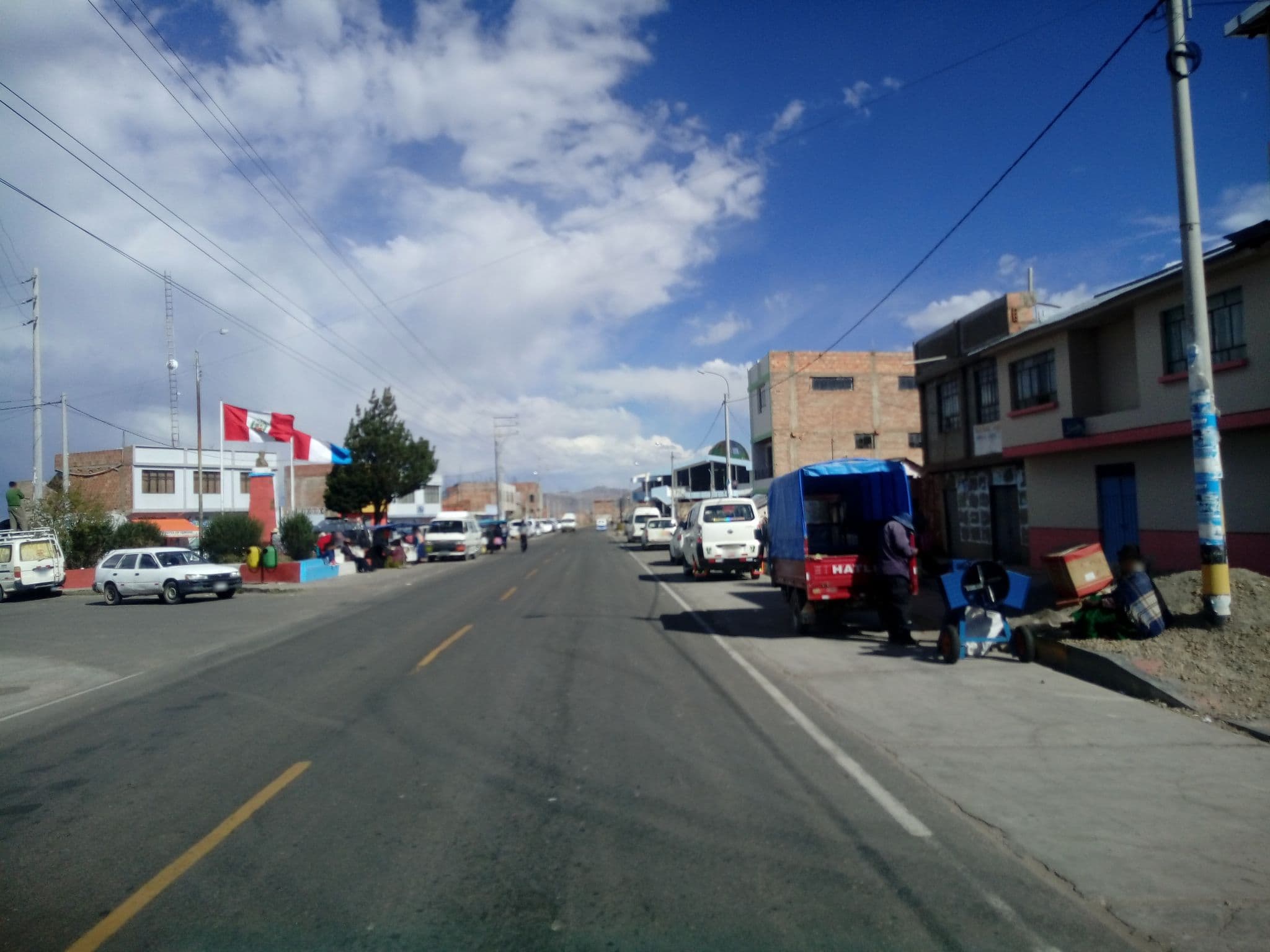 Street view near Hospedaje municipal, Desaguadero — © johnarupire (CC BY-SA · Mapillary)