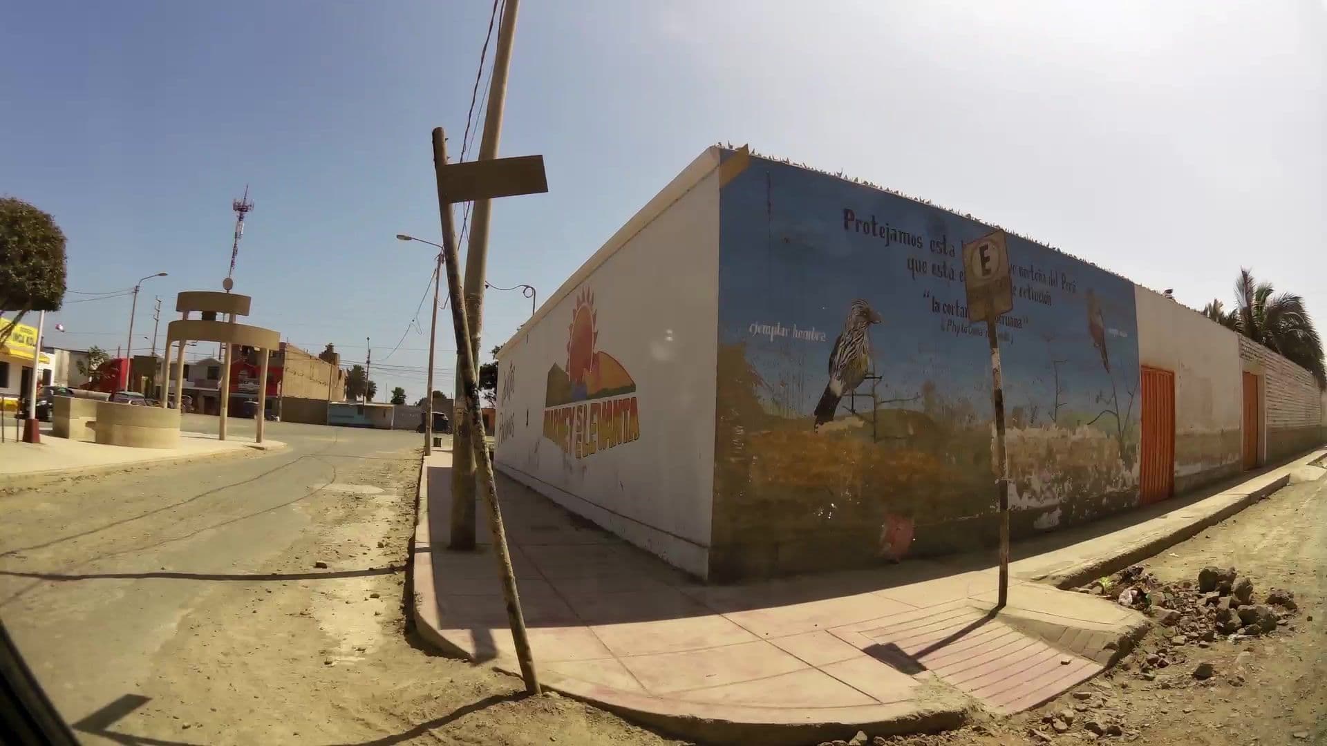 Street view near Hospedaje La Posada de Huarmey, Huarmey — © kaartcam (CC BY-SA · Mapillary)
