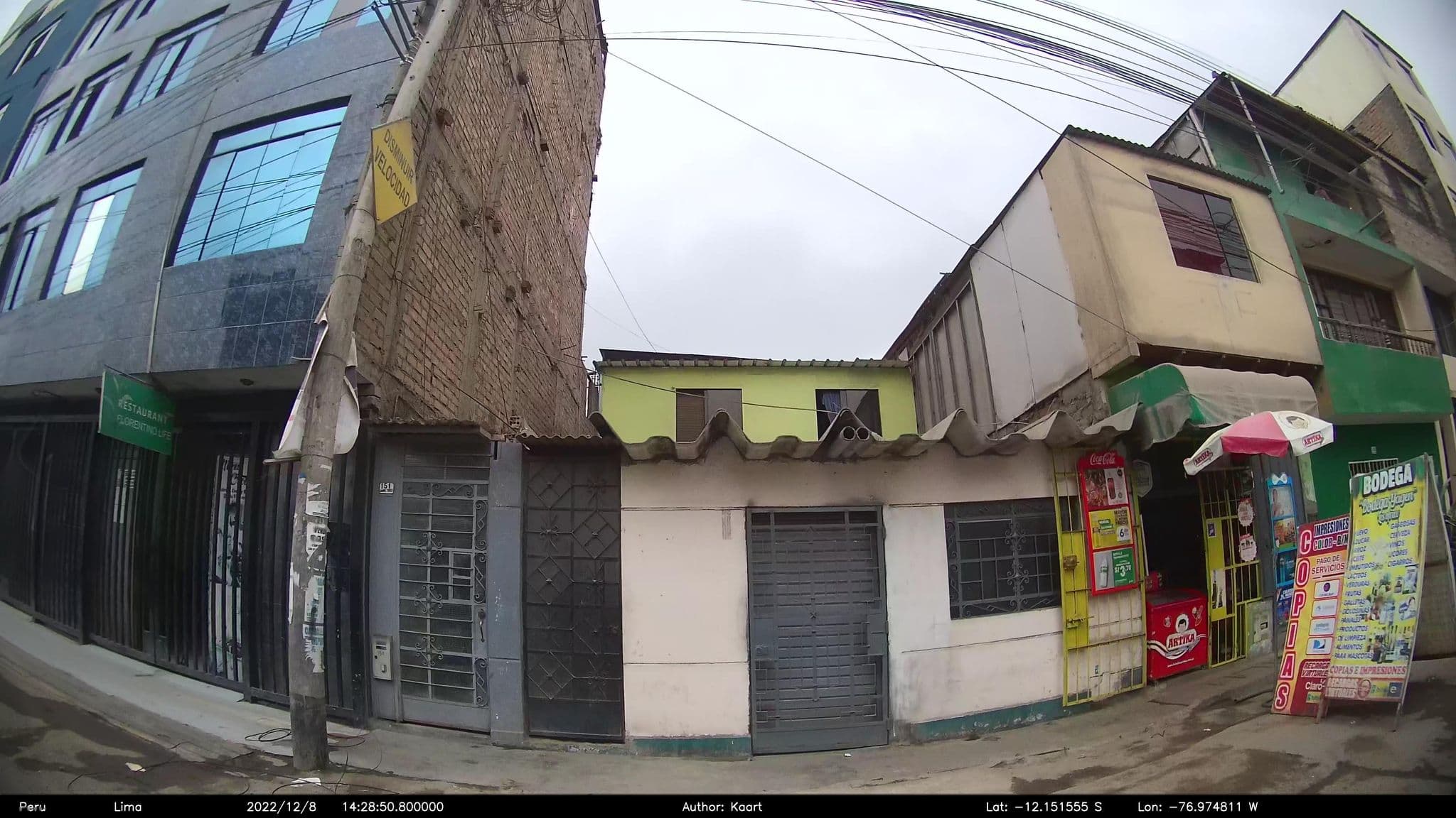Street view near Bar karaoke, Santiago de Surco — © kaart5 (CC BY-SA · Mapillary)