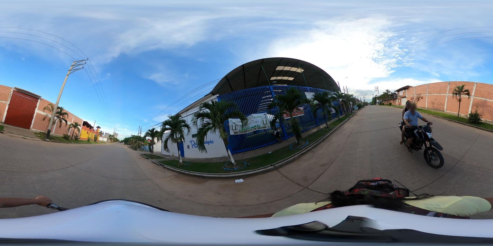 Street view near Hospedaje Las Dunas, Pucallpa — © johnarupire (CC BY-SA · Mapillary)