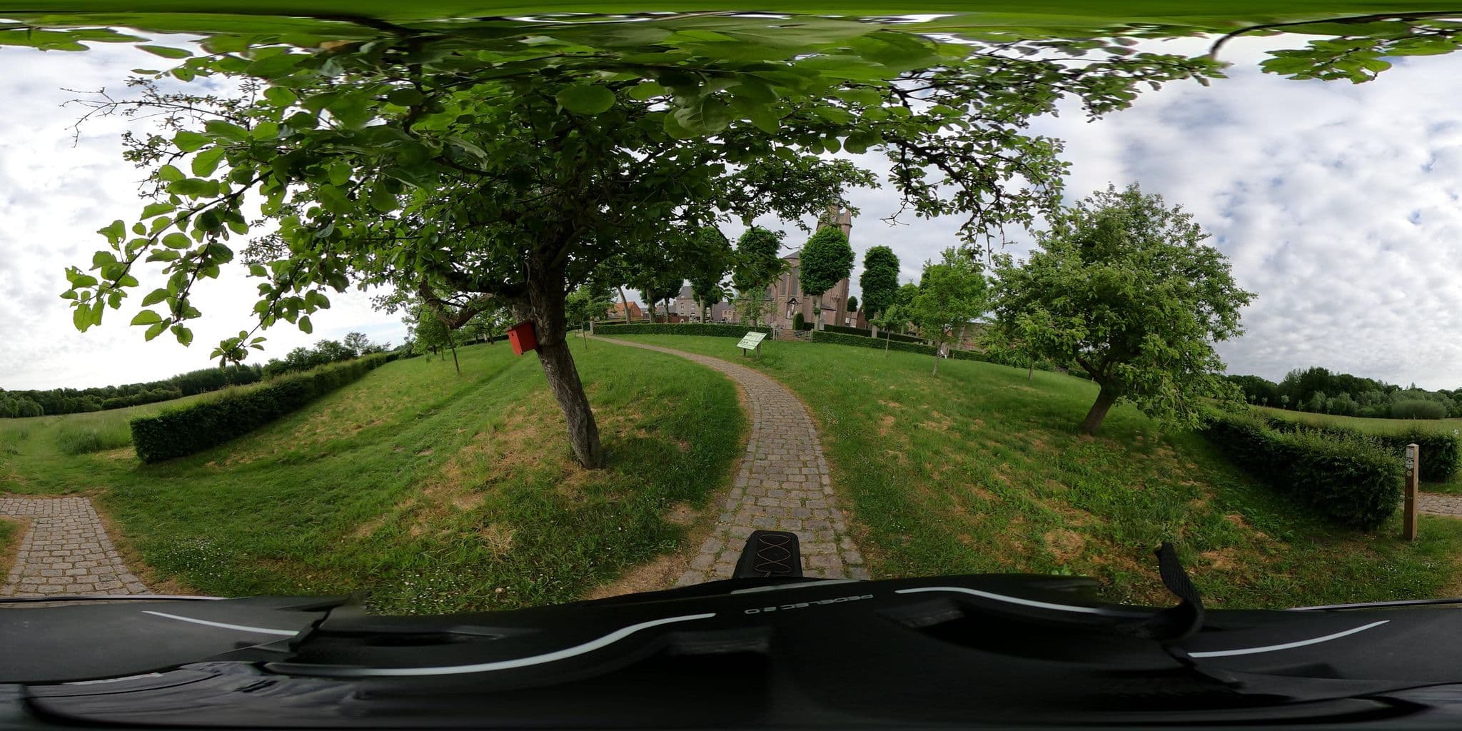 Street view near Bivakzone Disveld, Maria Aalter — © gptm (CC BY-SA · Mapillary)