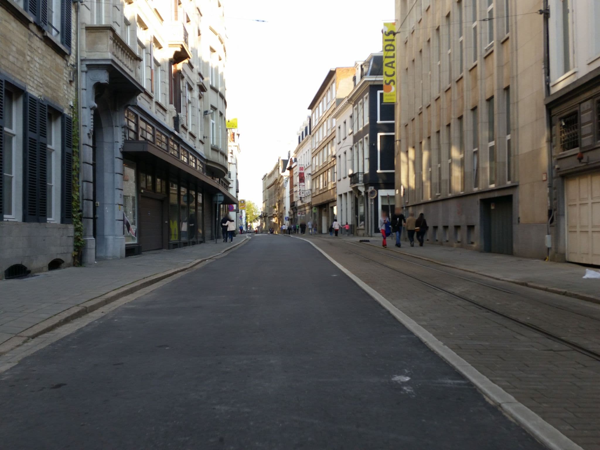 Street view near Hotel Franq, Antwerp — © filipc (CC BY-SA · Mapillary)