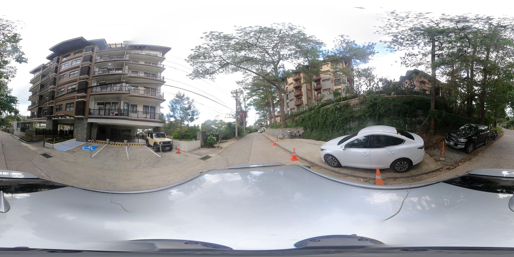Street view near Nana's Place-Brenthill Baguio, Baguio