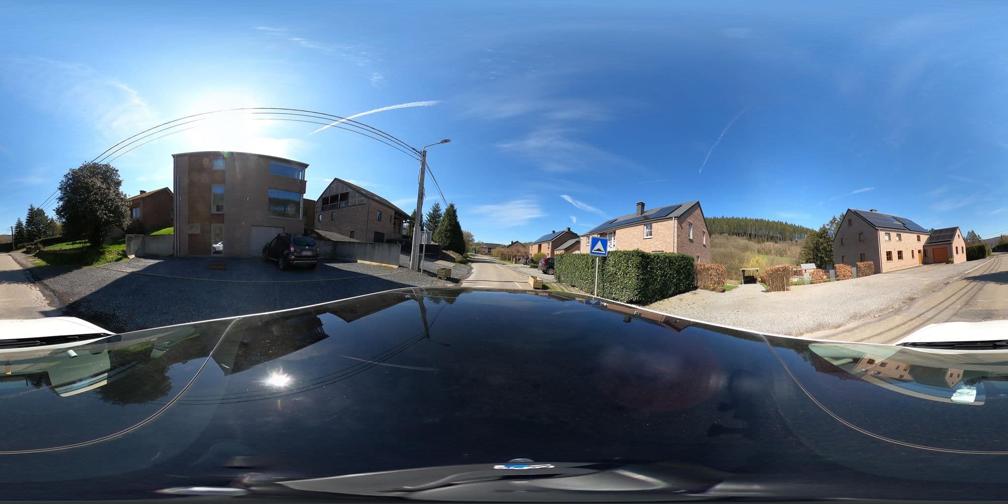 Street view near Charm'Emoi, Hotton — © peterleth (CC BY-SA · Mapillary)