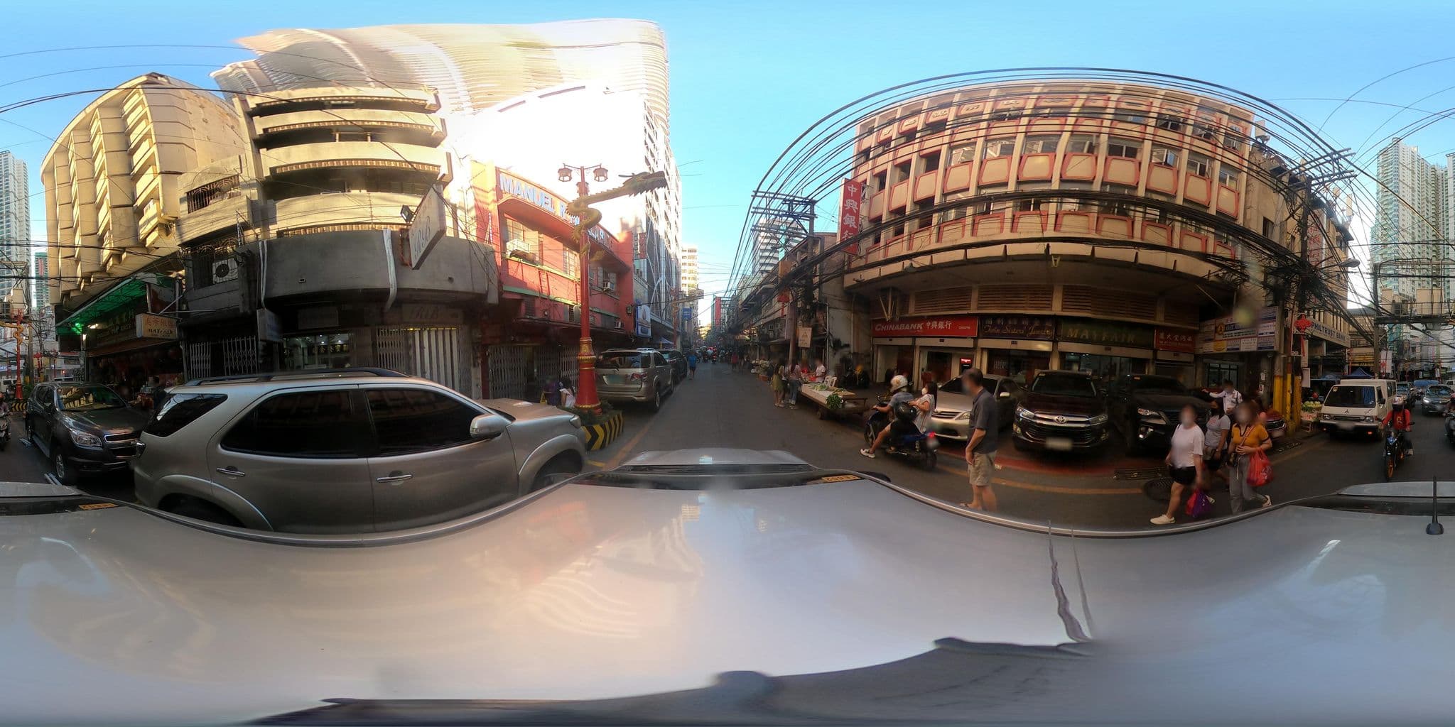 Street view near Chinatown Lai Lai Hotel, Binondo — © kaart_3 (CC BY-SA · Mapillary)
