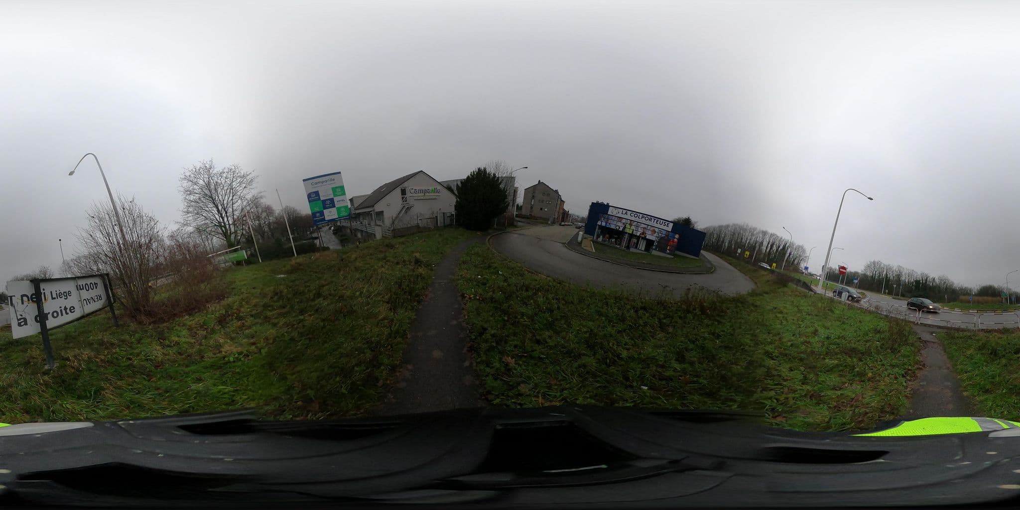Street view near Le Campanile, Glain — © ledantec (CC BY-SA · Mapillary)