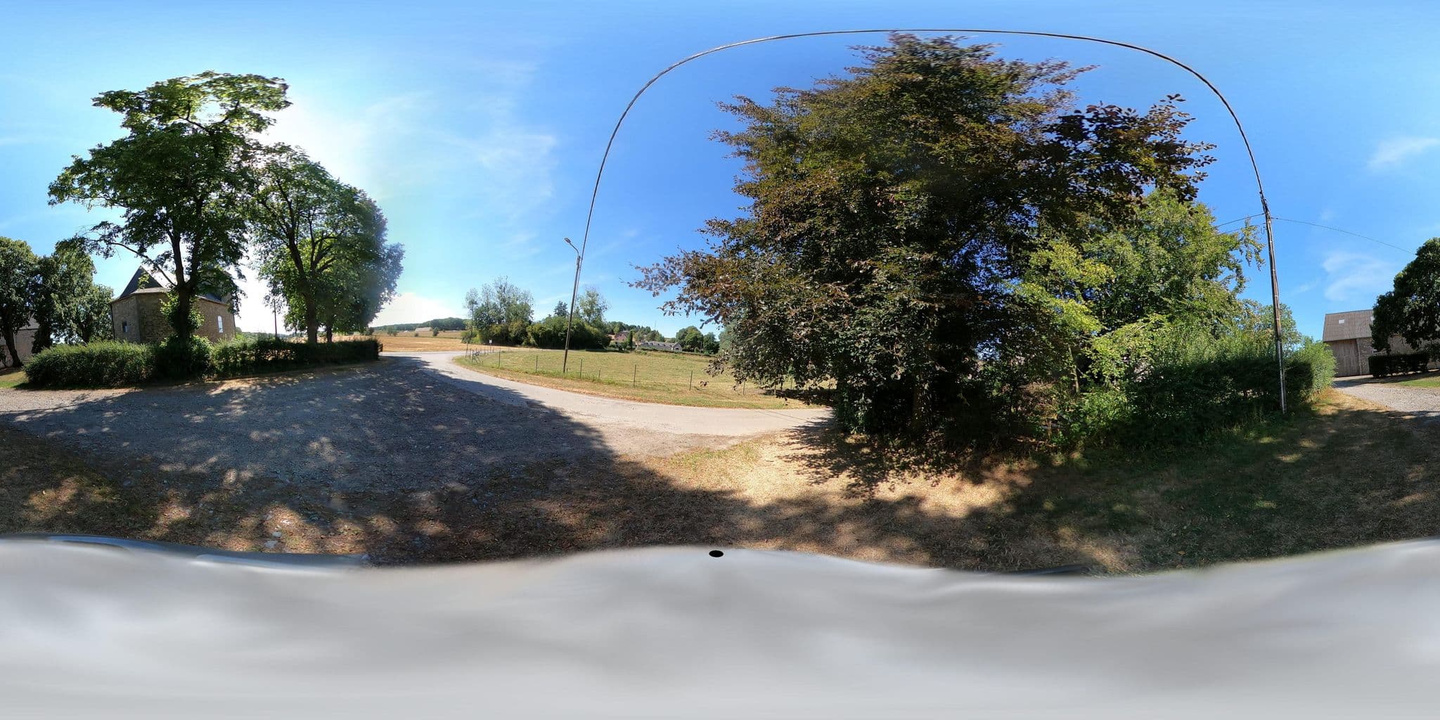 Street view near Ferme du Château de Tahier, Havelange — © Eebie (CC BY-SA · Mapillary)