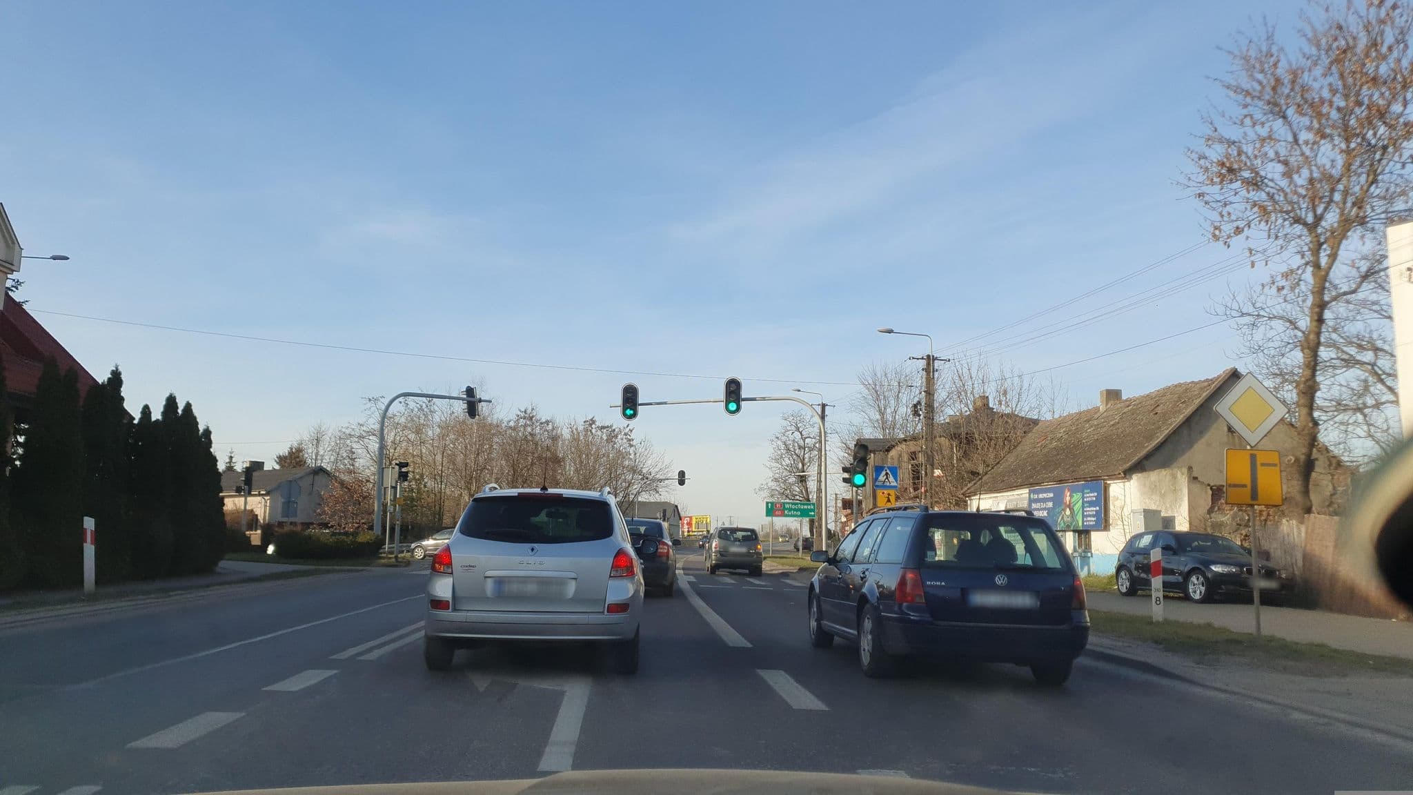 Street view near Chrobry, Łęczyca — © Twardziel58 (CC BY-SA · Mapillary)