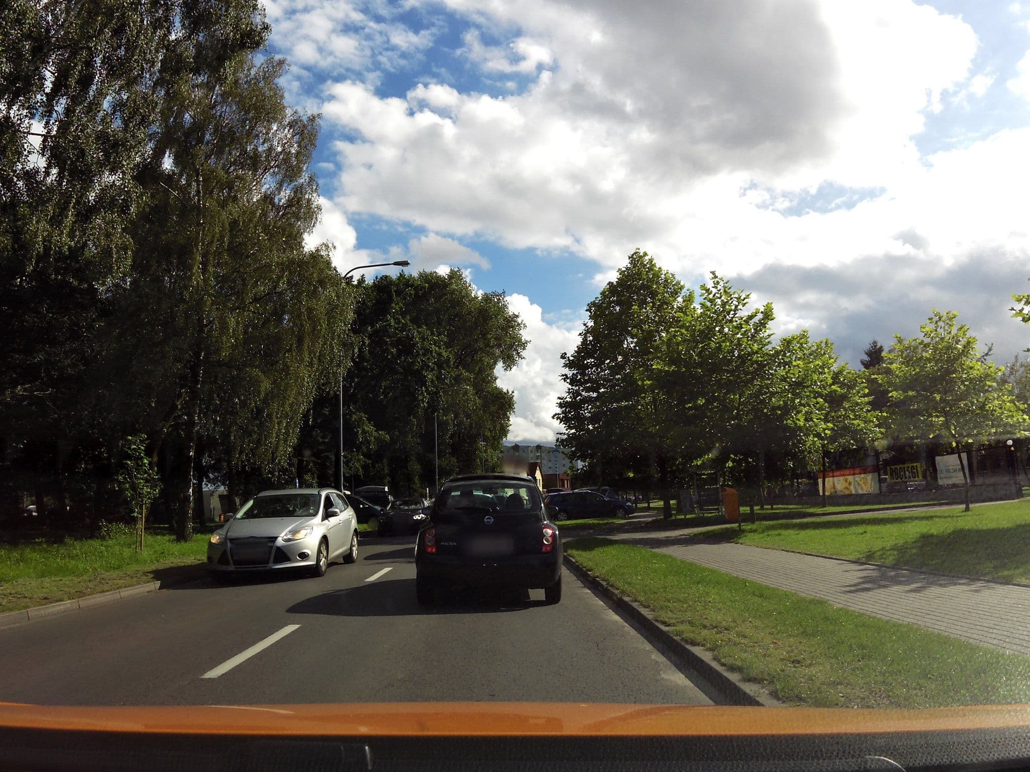 Street view near Wiga, Kołobrzeg