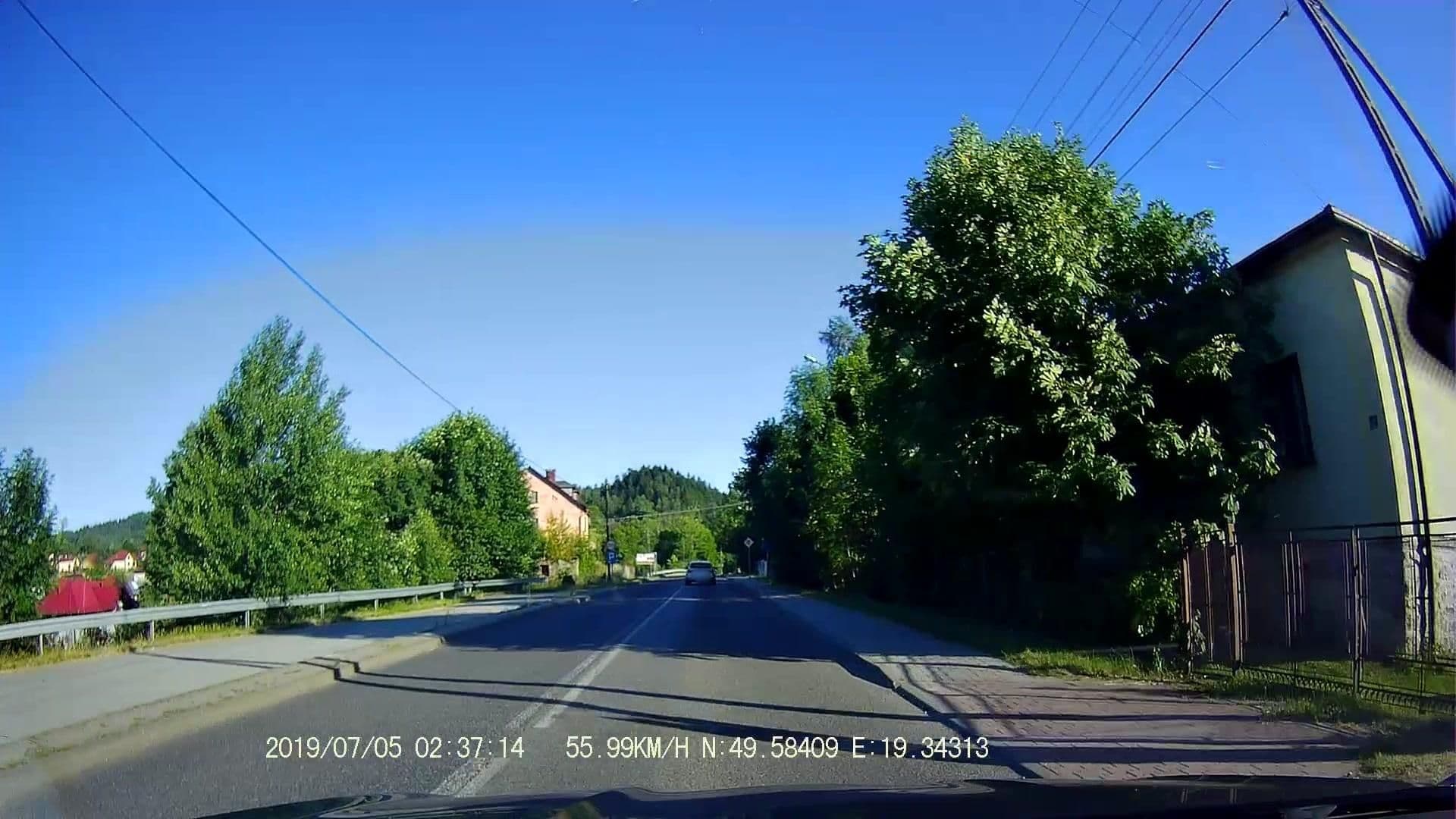 Street view near Pod Pilskiem, Krzyżowa — © maxim752 (CC BY-SA · Mapillary)