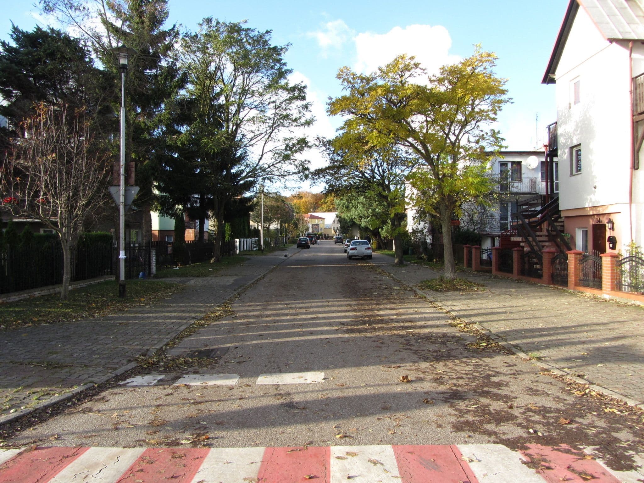 Street view near Villa Arkadiusz, Kołobrzeg — © GITNE (CC BY-SA · Mapillary)
