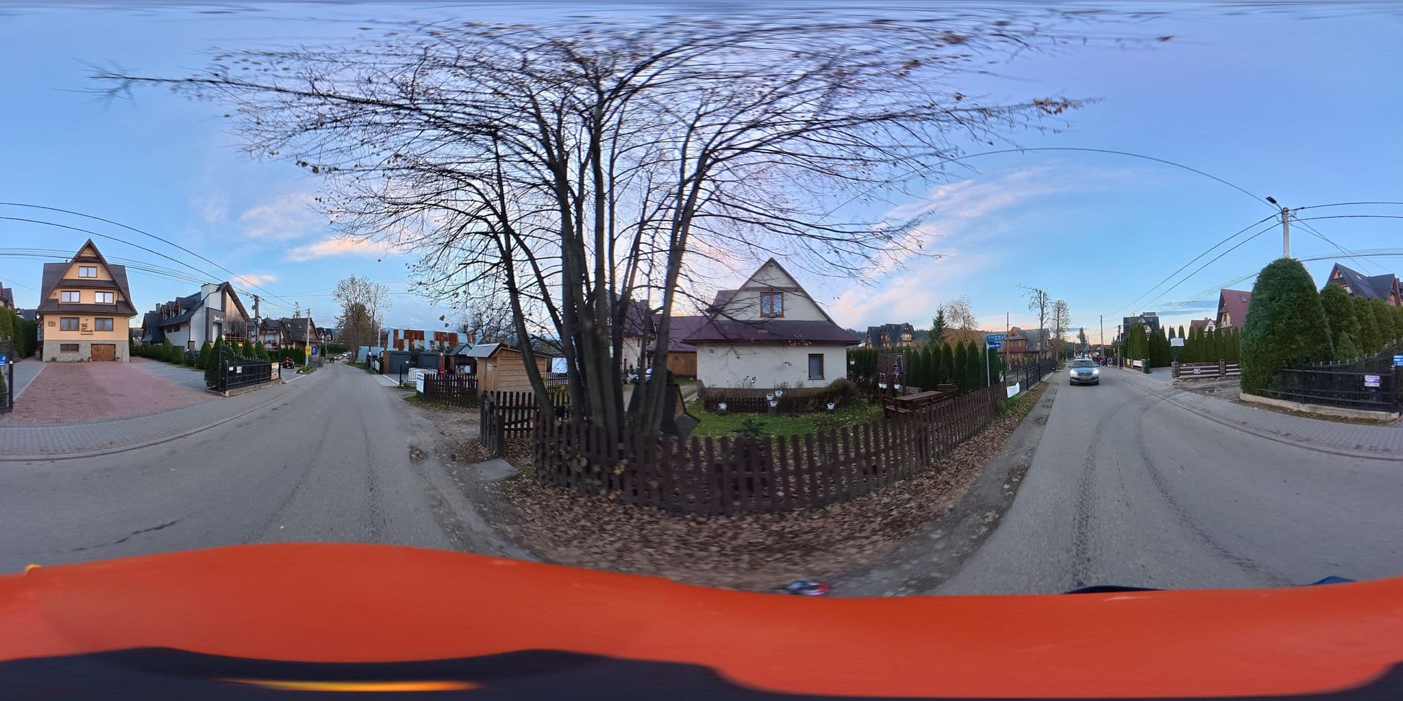 Street view near Willa Danuśka, Poronin — © awizonosz (CC BY-SA · Mapillary)