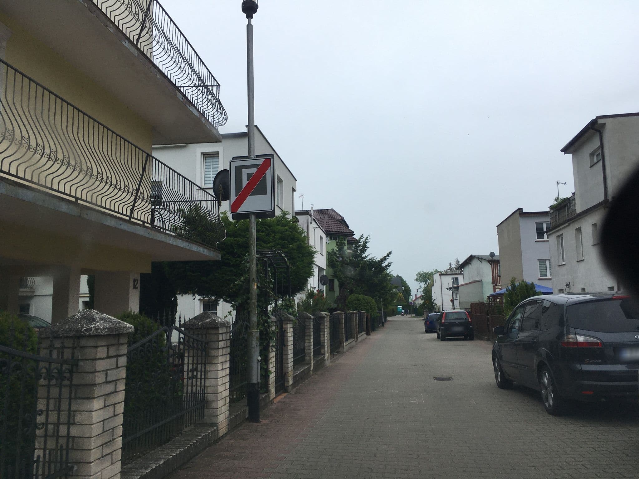 Street view near Koral, Mielno