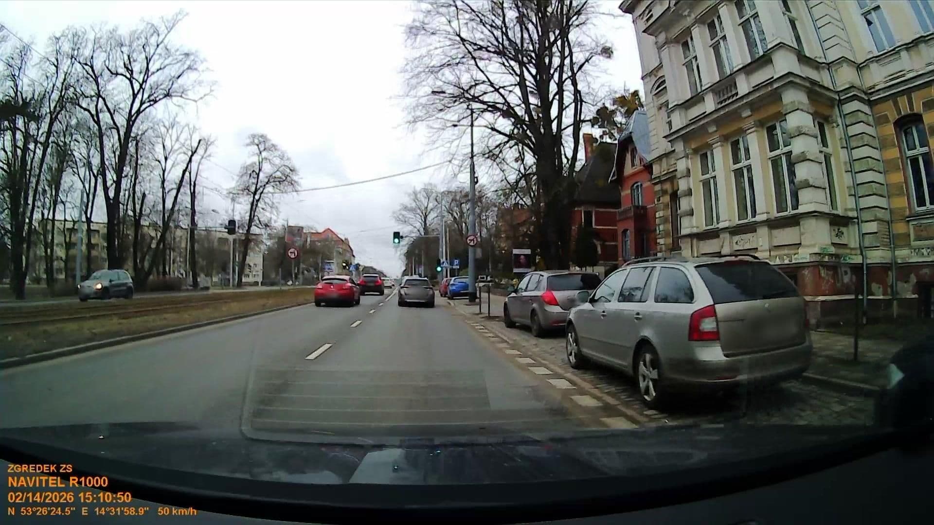 Street view near Bursztyn, Szczecin — © d3mol3k (CC BY-SA · Mapillary)