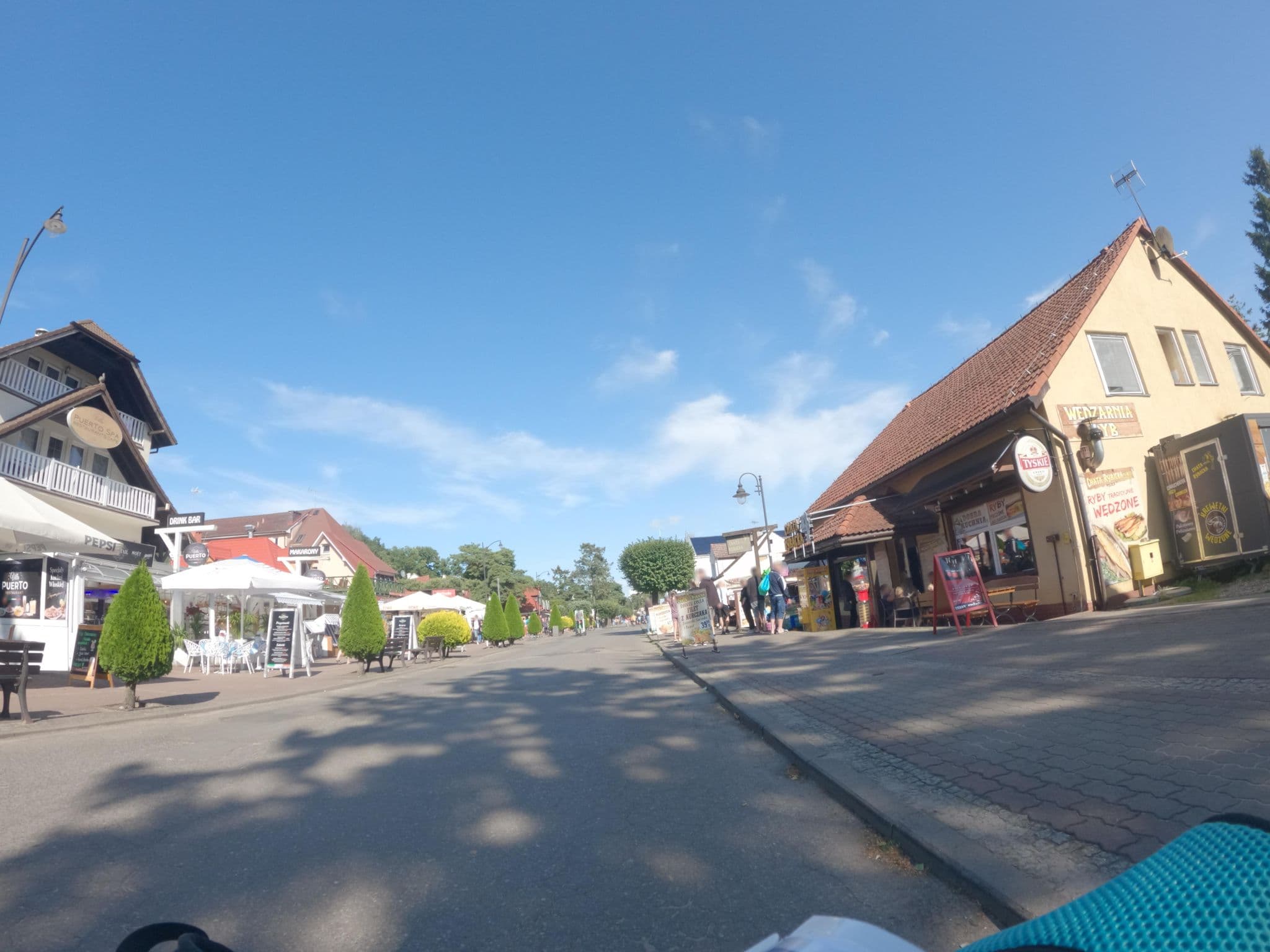 Street view near Puerto Spa, Pobierowo