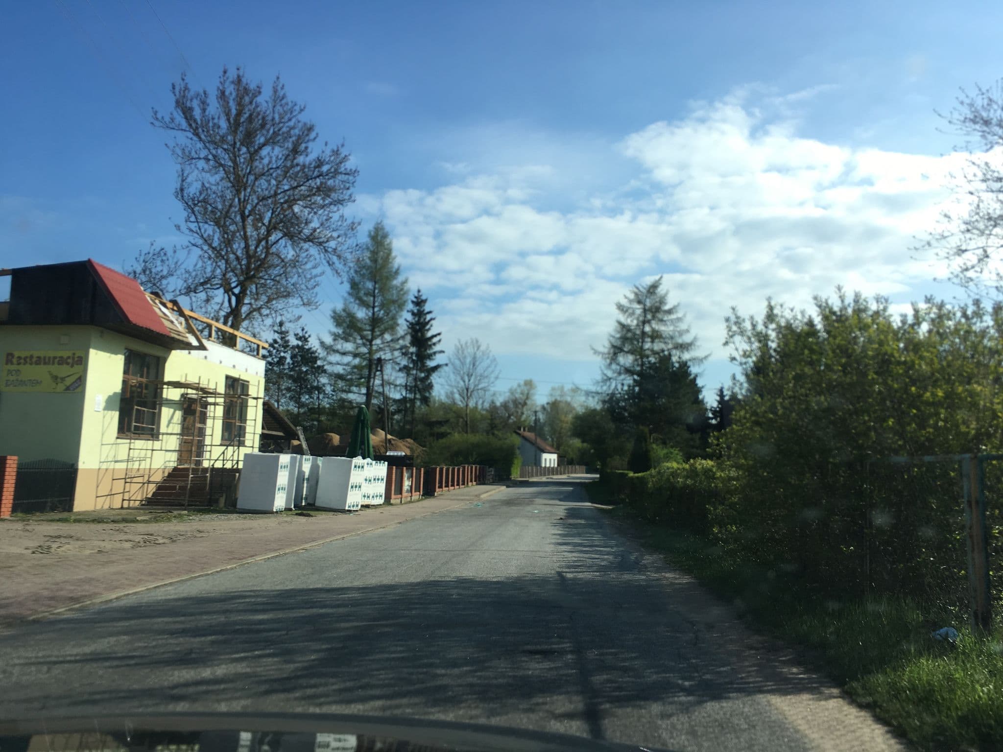 Street view near Port Jabłonka, Jedwabno — © fundacja_geolife (CC BY-SA · Mapillary)