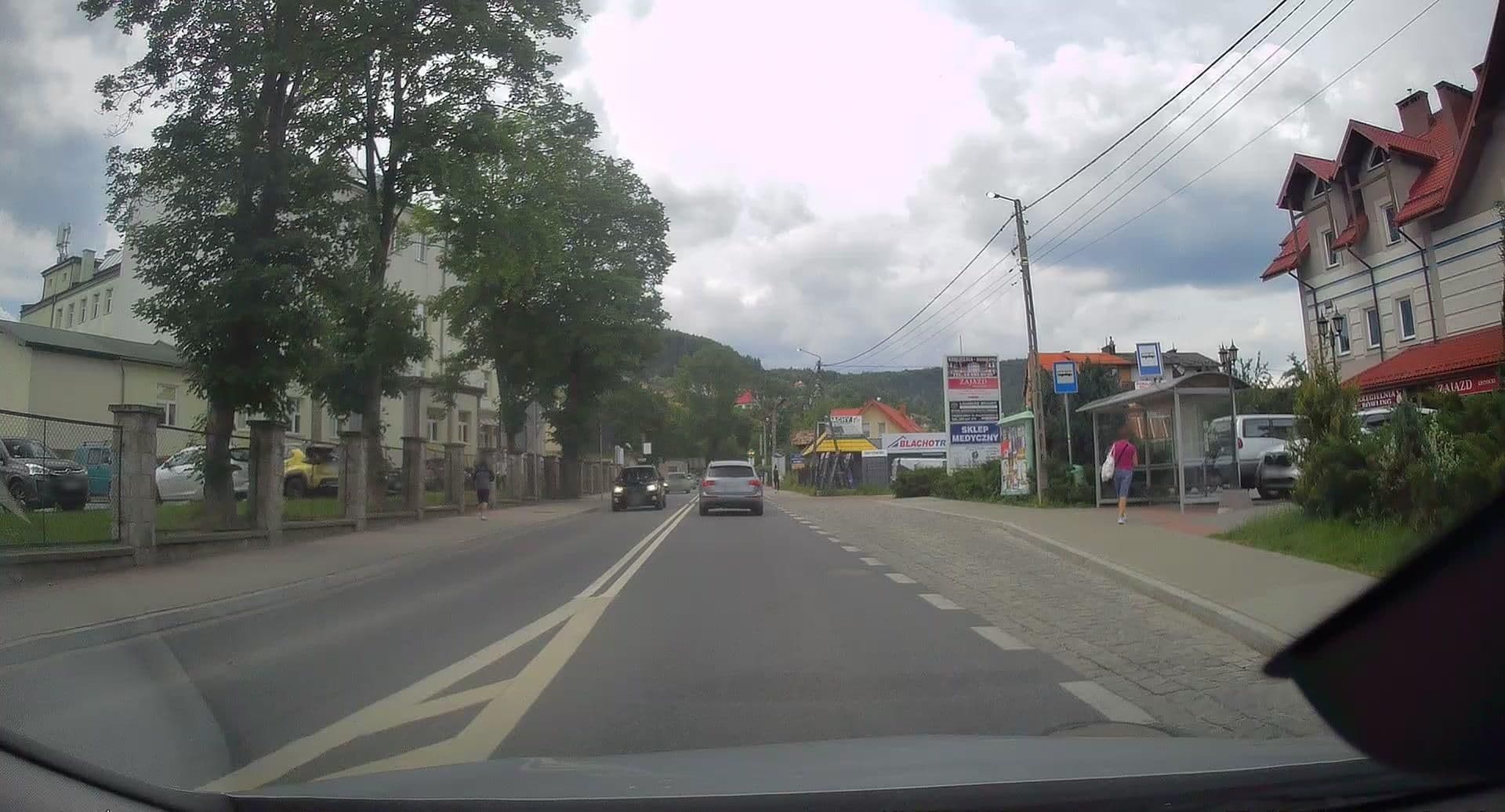 Street view near Zajazd Krynicki, Krynica-Zdrój — © edc22 (CC BY-SA · Mapillary)
