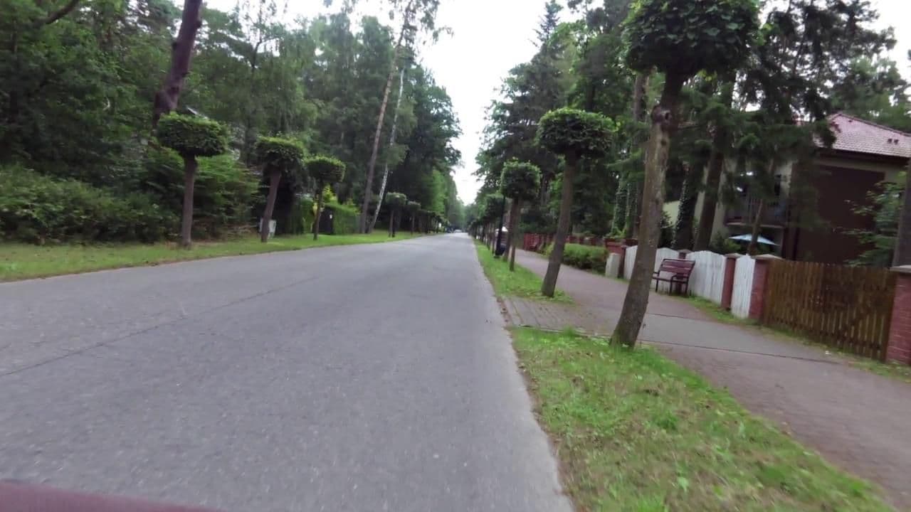 Street view near Morskie Ogrody, Pobierowo