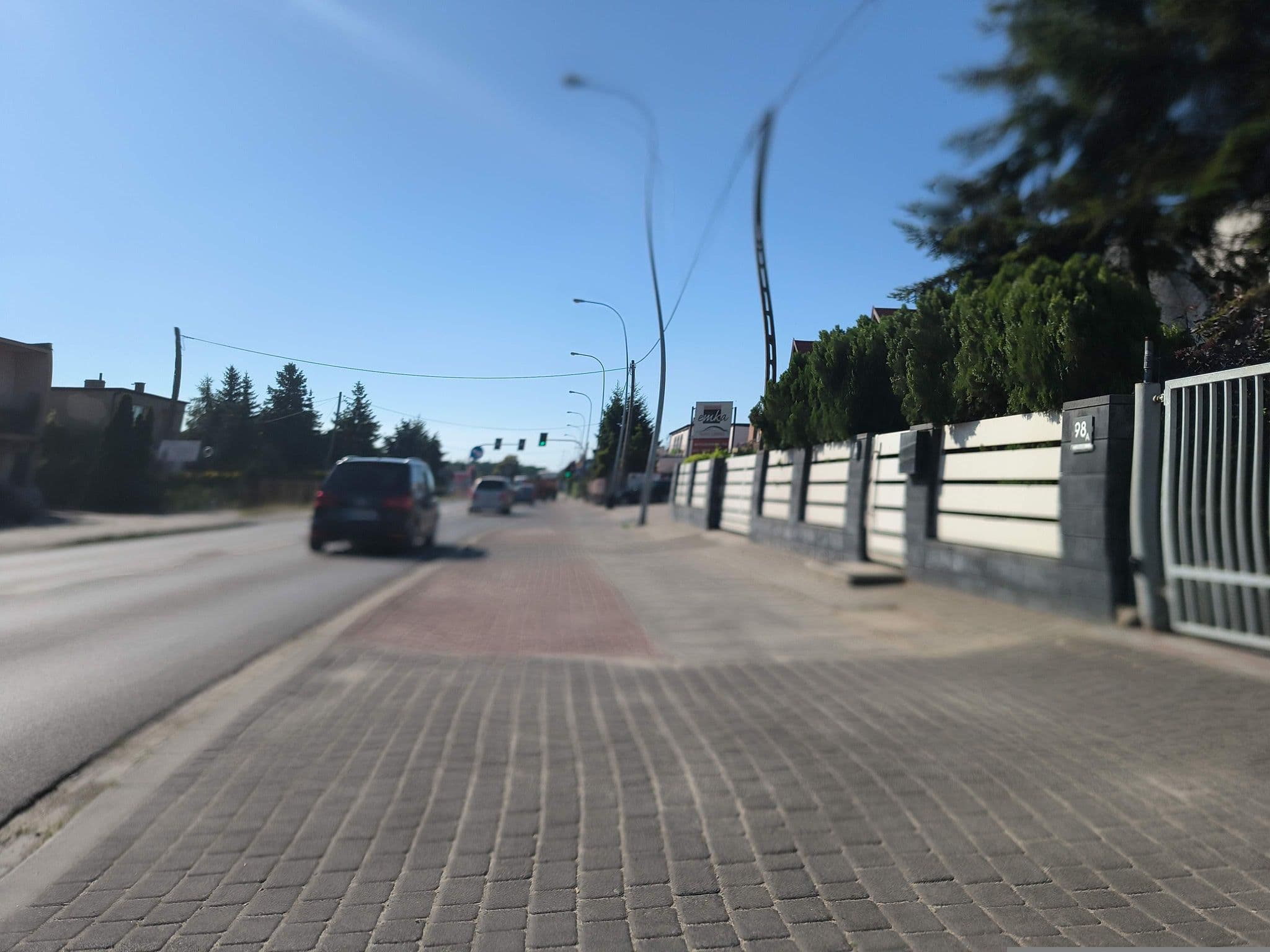 Street view near Noclegi, Gniezno — © VeloJacek (CC BY-SA · Mapillary)