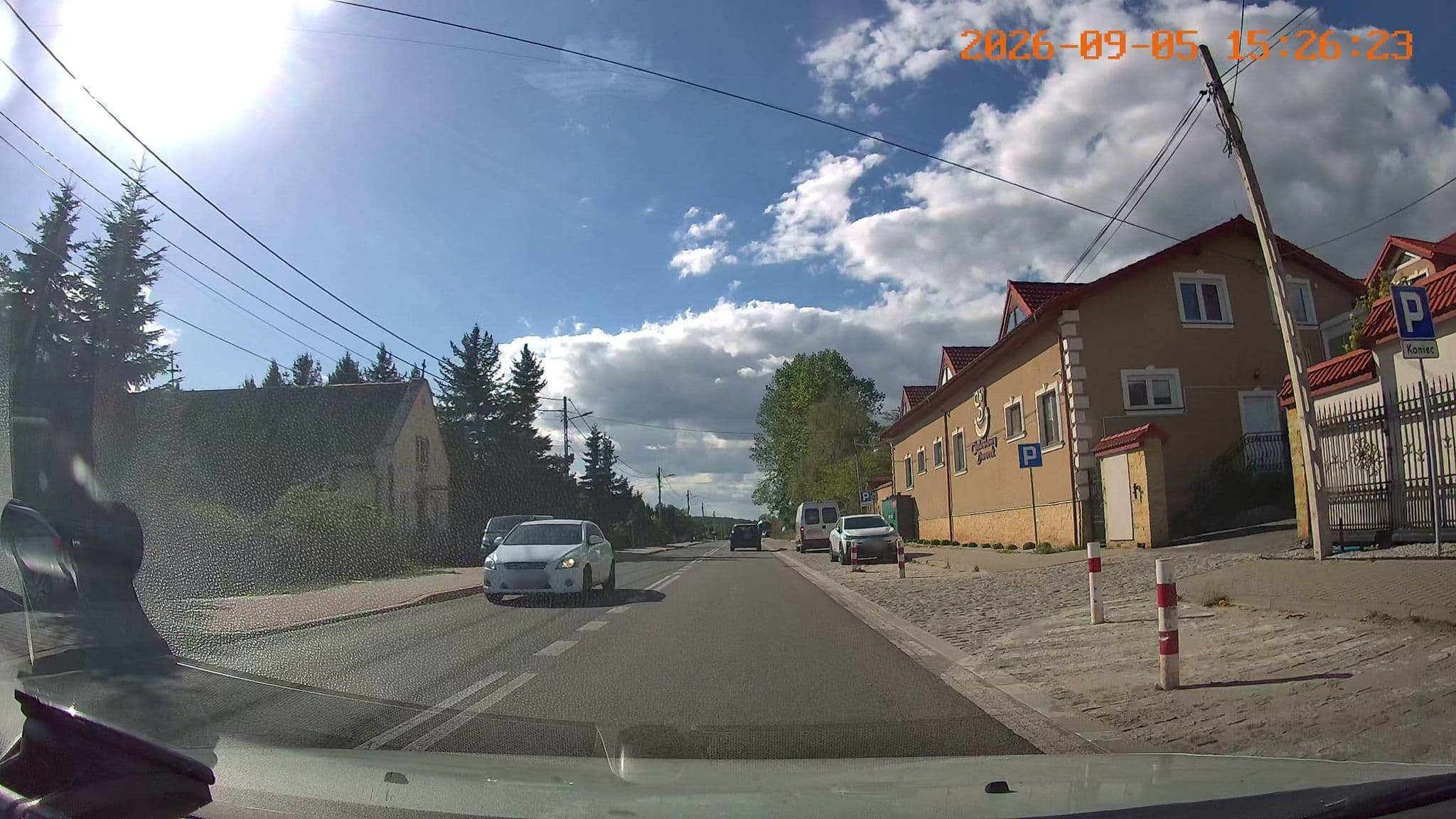 Street view near Chelosiowy Dworek, Piekoszów — © jswk (CC BY-SA · Mapillary)