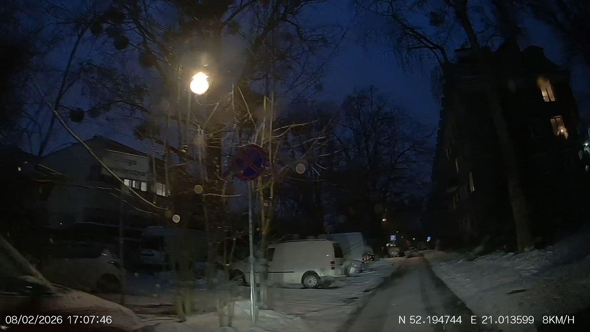 Street view near Fantastic Mokotow, Mokotów — © Driven2574 (CC BY-SA · Mapillary)