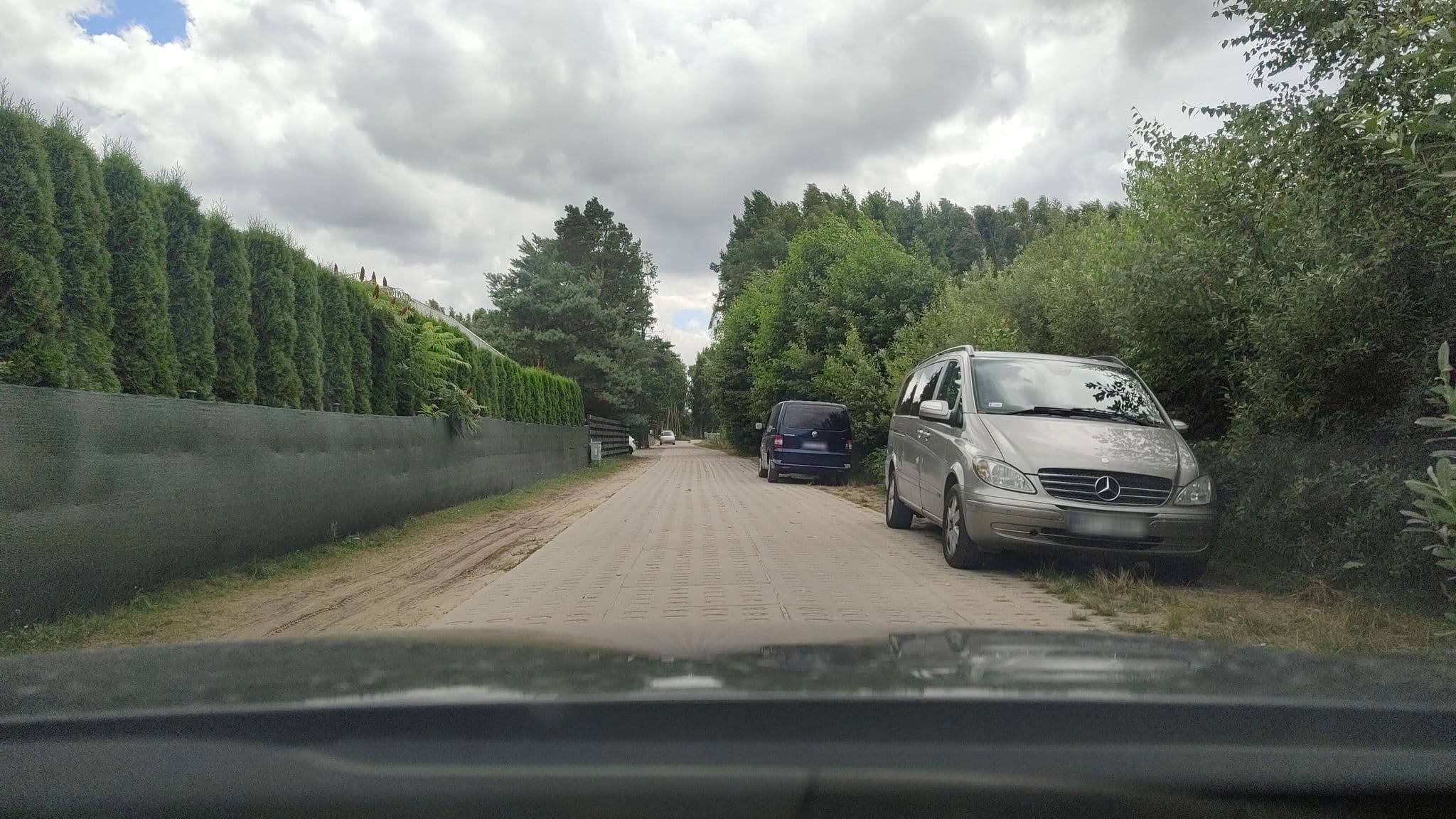 Street view near Pokoje u Kasi, Wierzchucino