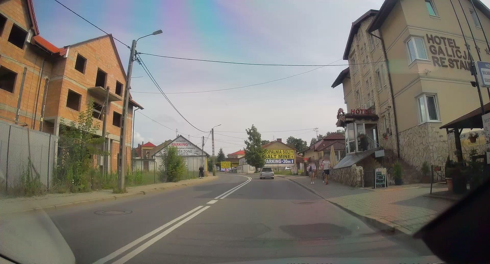 Street view near Hotel Galicja, Wieliczka — © edc22 (CC BY-SA · Mapillary)