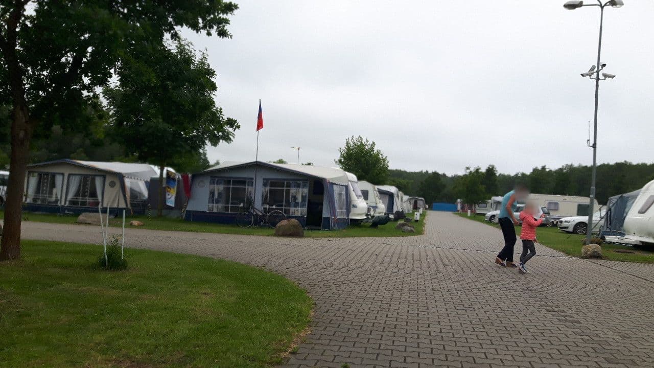Street view near Wodnik, Ustronie Morskie