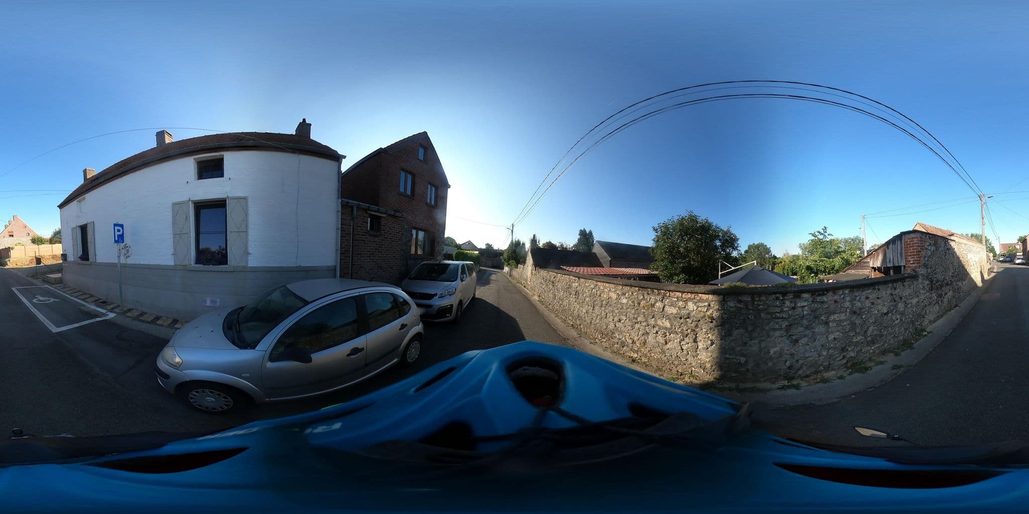 Street view near Le petit nid, Brugelette — © padididejurbise (CC BY-SA · Mapillary)