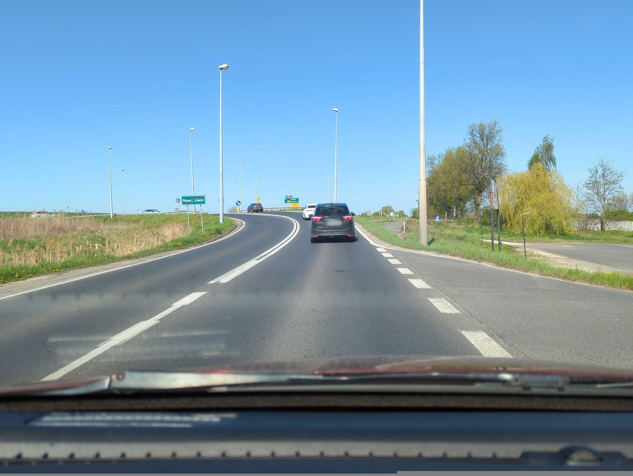 Street view near Zajazd pod Lwem, Trzebnica — © ashokaking (CC BY-SA · Mapillary)