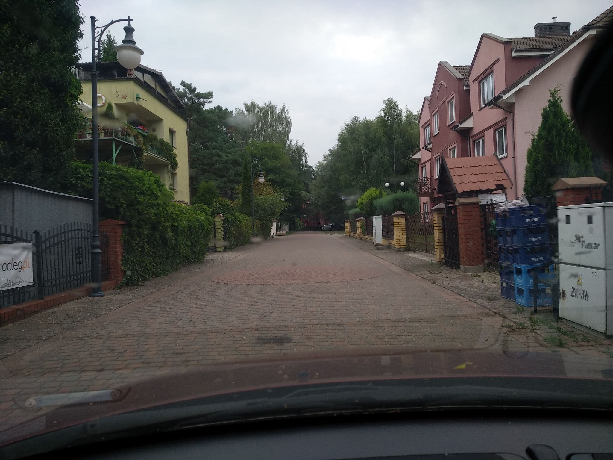 Street view near Zacisze, Pobierowo