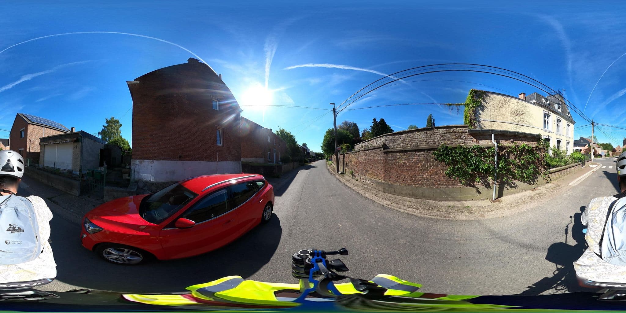 Street view near La Petite Tour des Stanges, Verlaine — © pierreserpe (CC BY-SA · Mapillary)