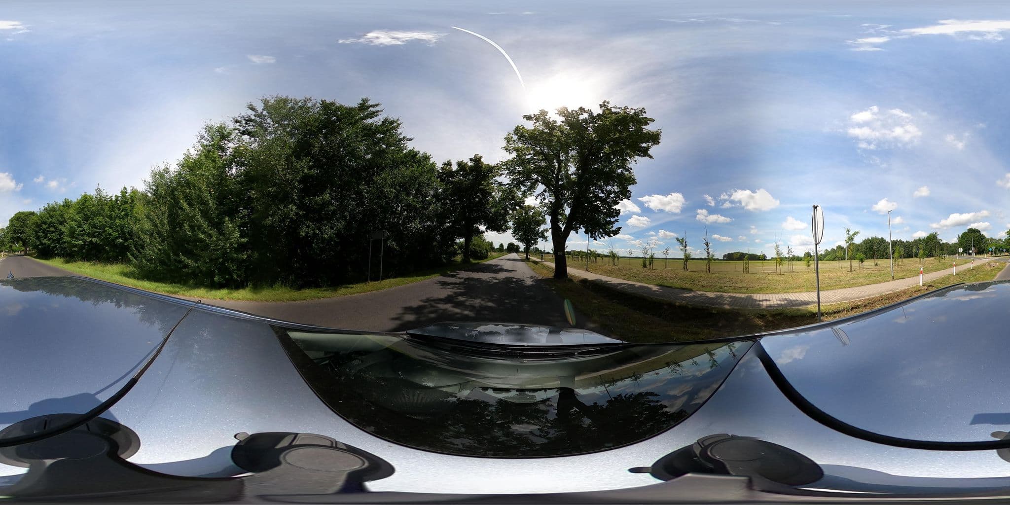 Street view near Miejskie Pole Kempingowe, Trzcianka — © Wojciech_TPE (CC BY-SA · Mapillary)