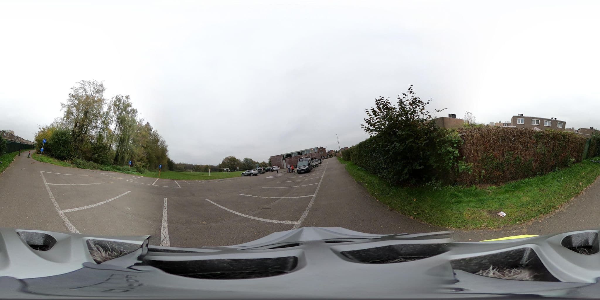 Street view near Schoonbeek: parking jeugdhuis, Beverst — © Eebie (CC BY-SA · Mapillary)