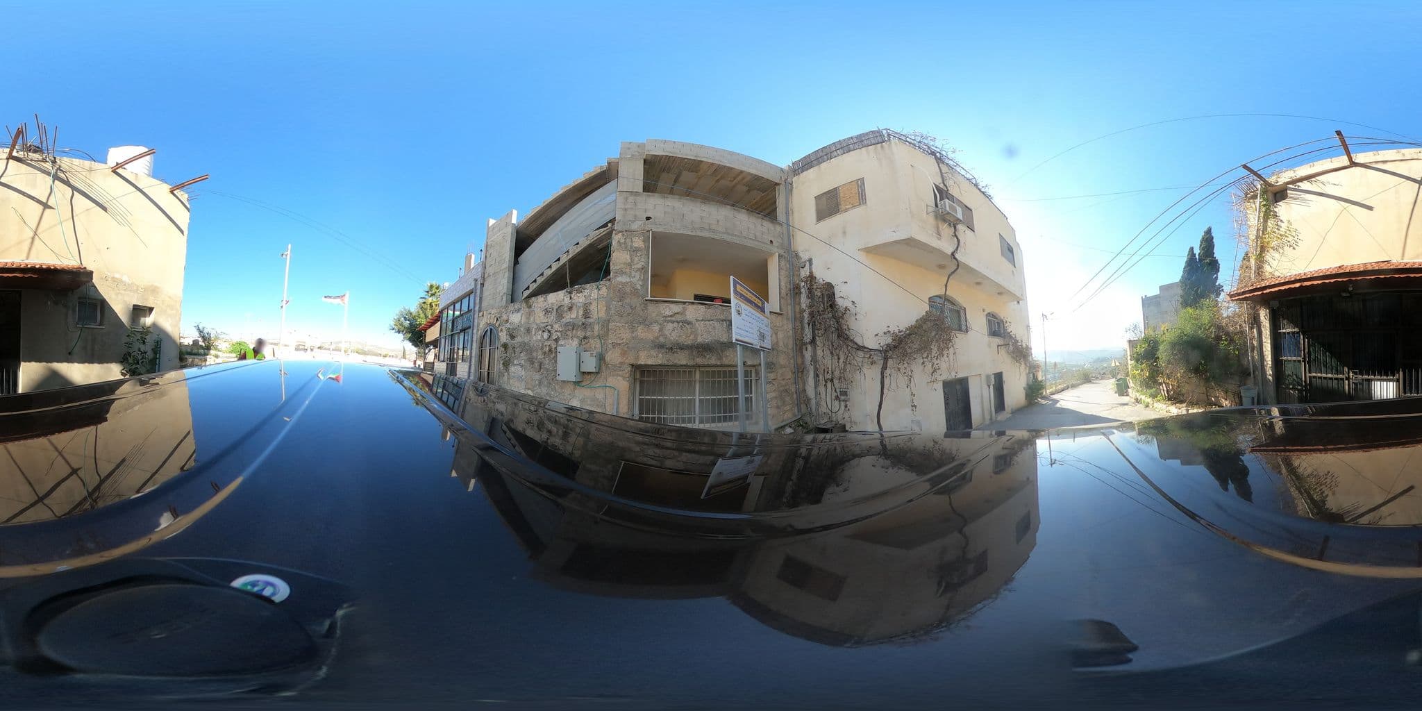 Street view near Samer Shaer Guest House, Sabasţīyah — © 360ms (CC BY-SA · Mapillary)