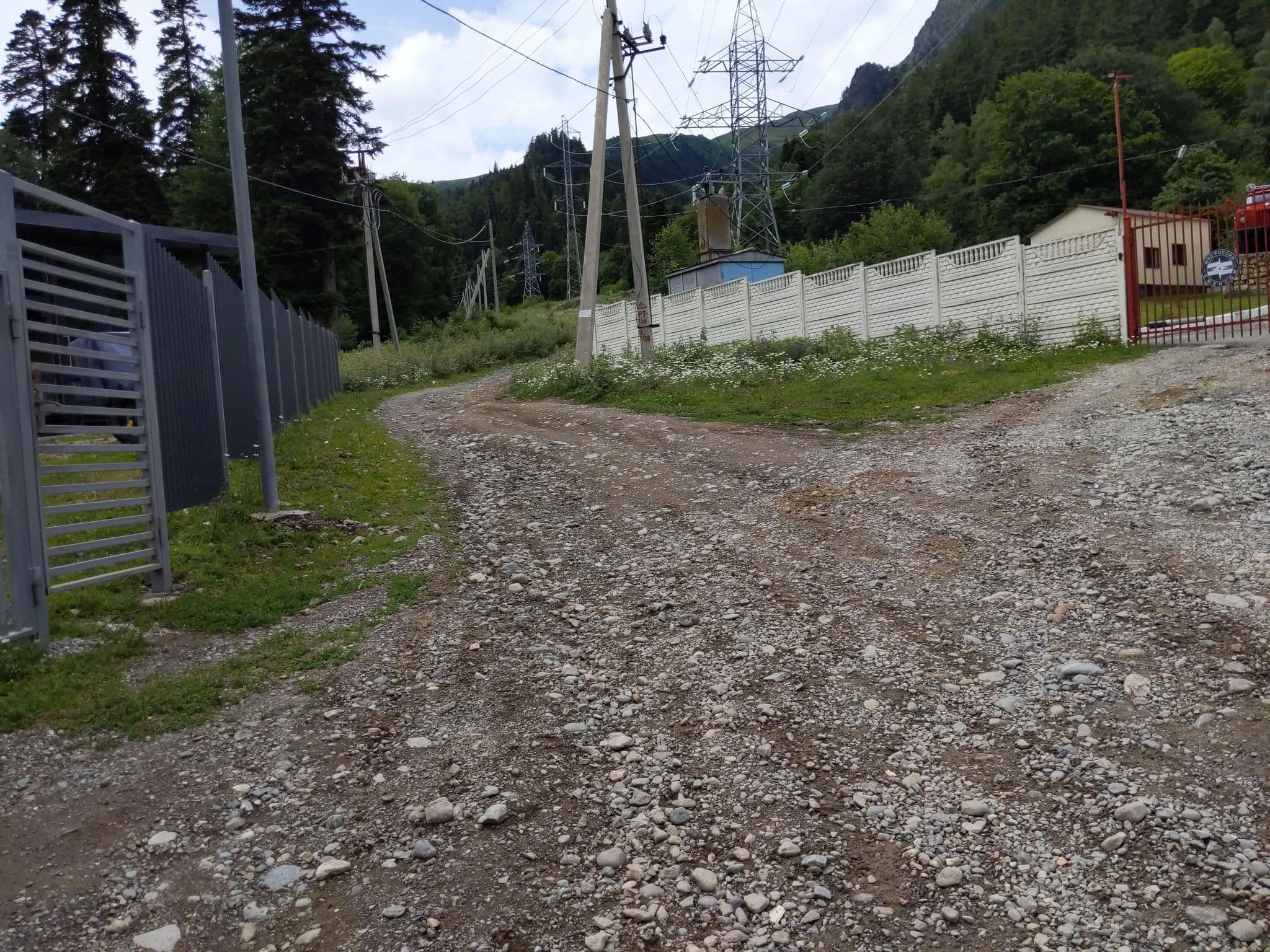 Street view near Iceberg, Nizhniy Arkhyz