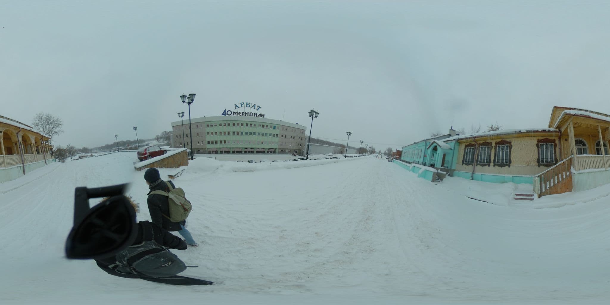 Street view near 40-й меридиан Арбат, Kolomna — © trolleway (CC BY-SA · Mapillary)