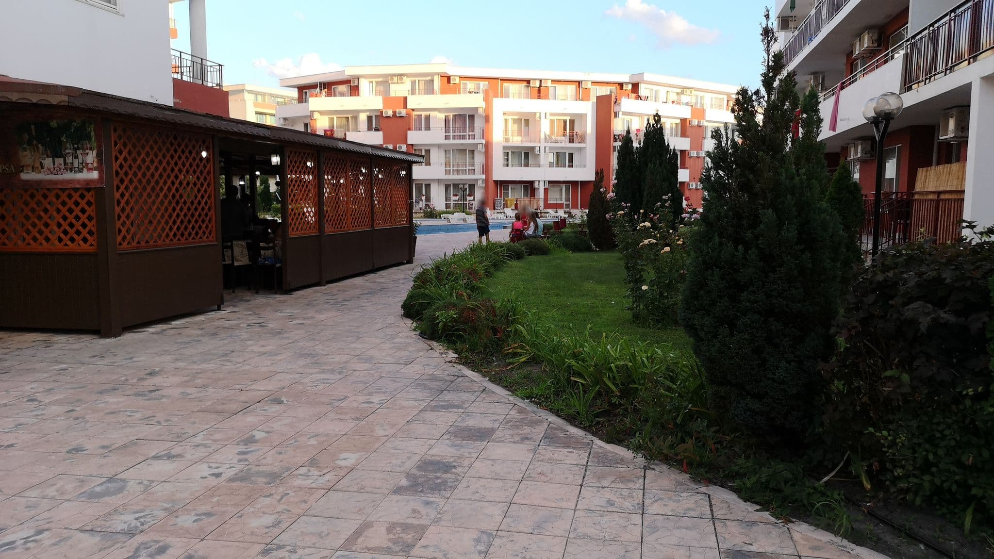 Street view near Privilege Fort Beach, Sveti Vlas