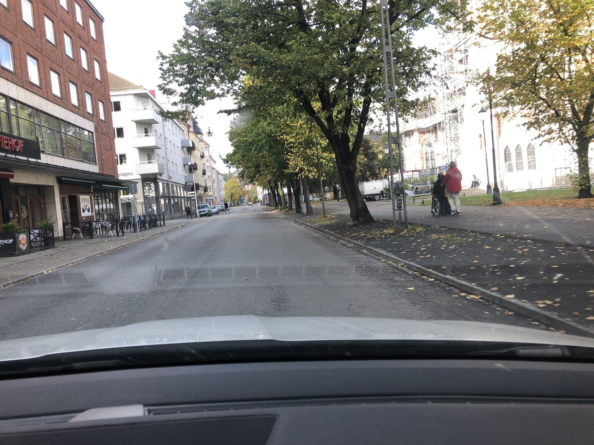 Street view near ProfilHotels Savoy, Jönköping — © adville (CC BY-SA · Mapillary)